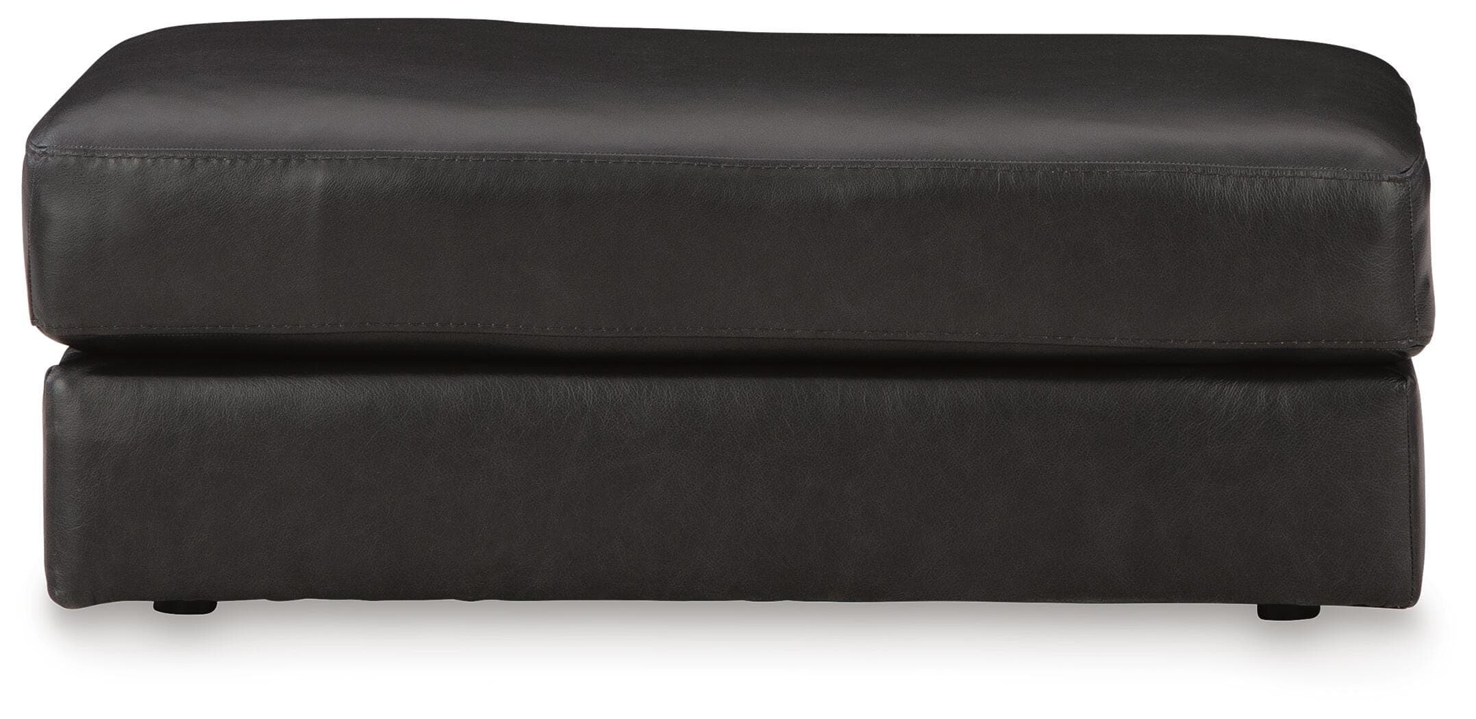 Amiata Ottoman — Black/Gray — view 3