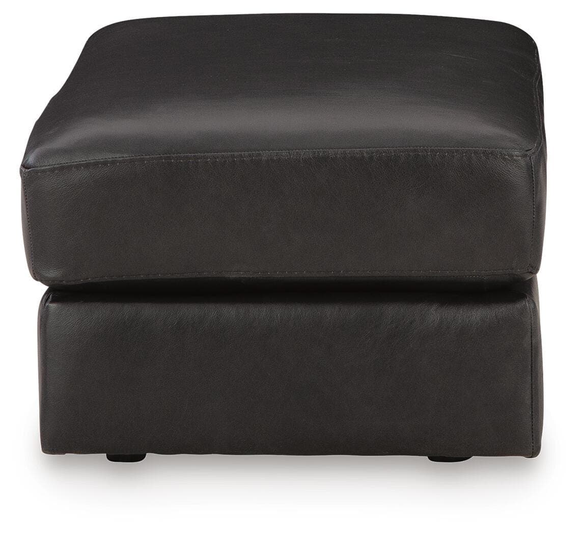 Amiata Ottoman — Black/Gray — view 4