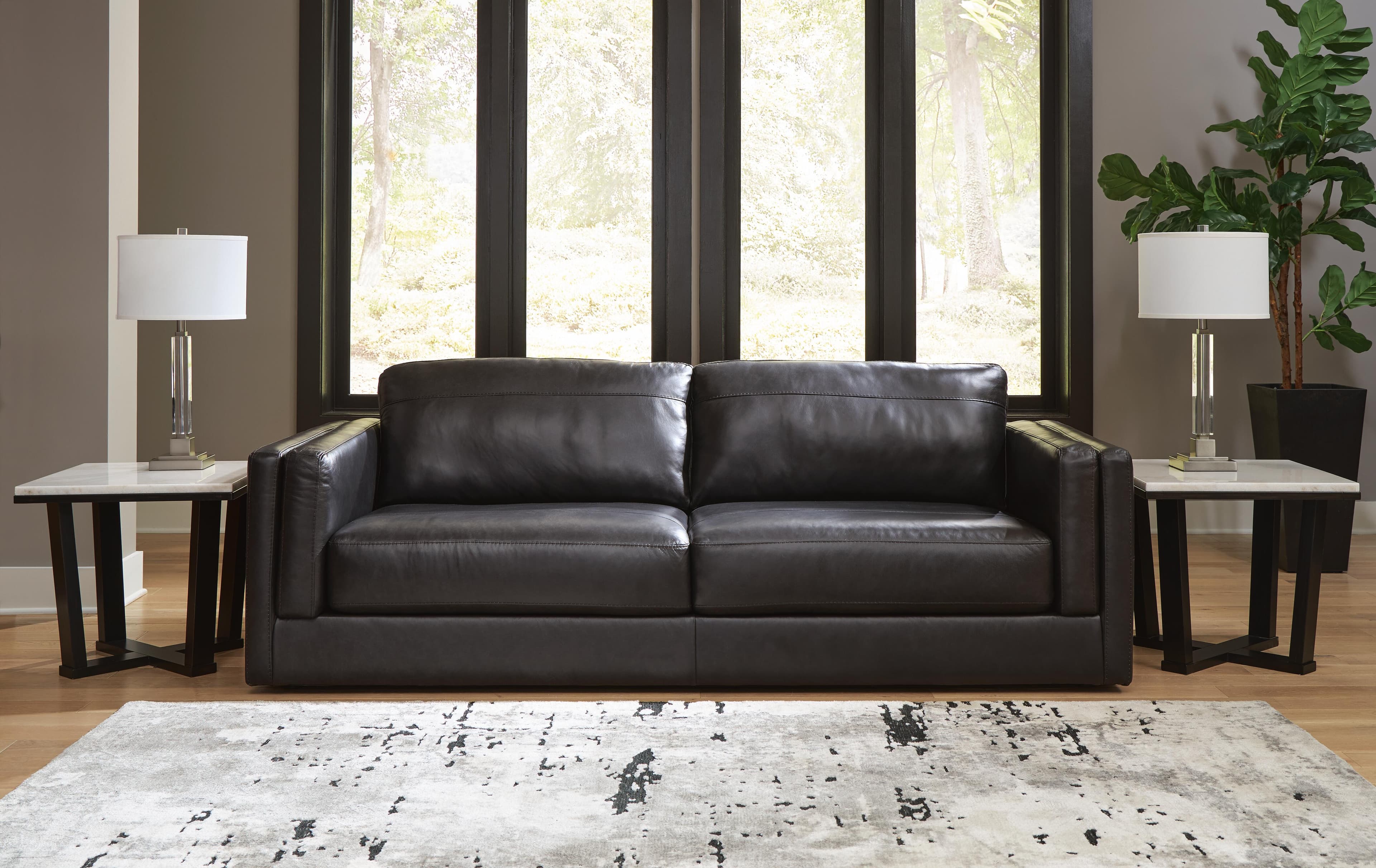Amiata Sofa — Black/Gray — view 2