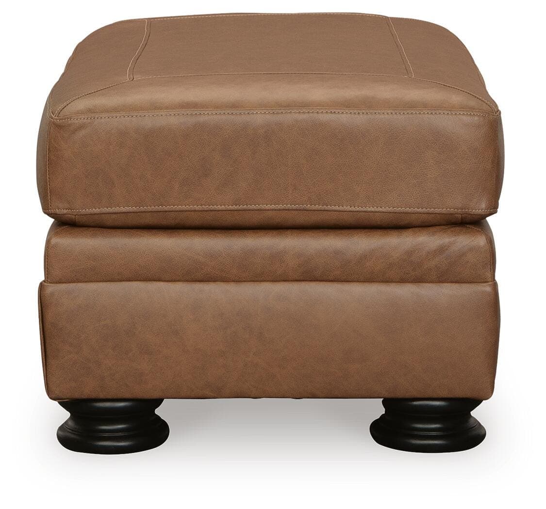 Carianna Ottoman — Brown/Beige — view 4