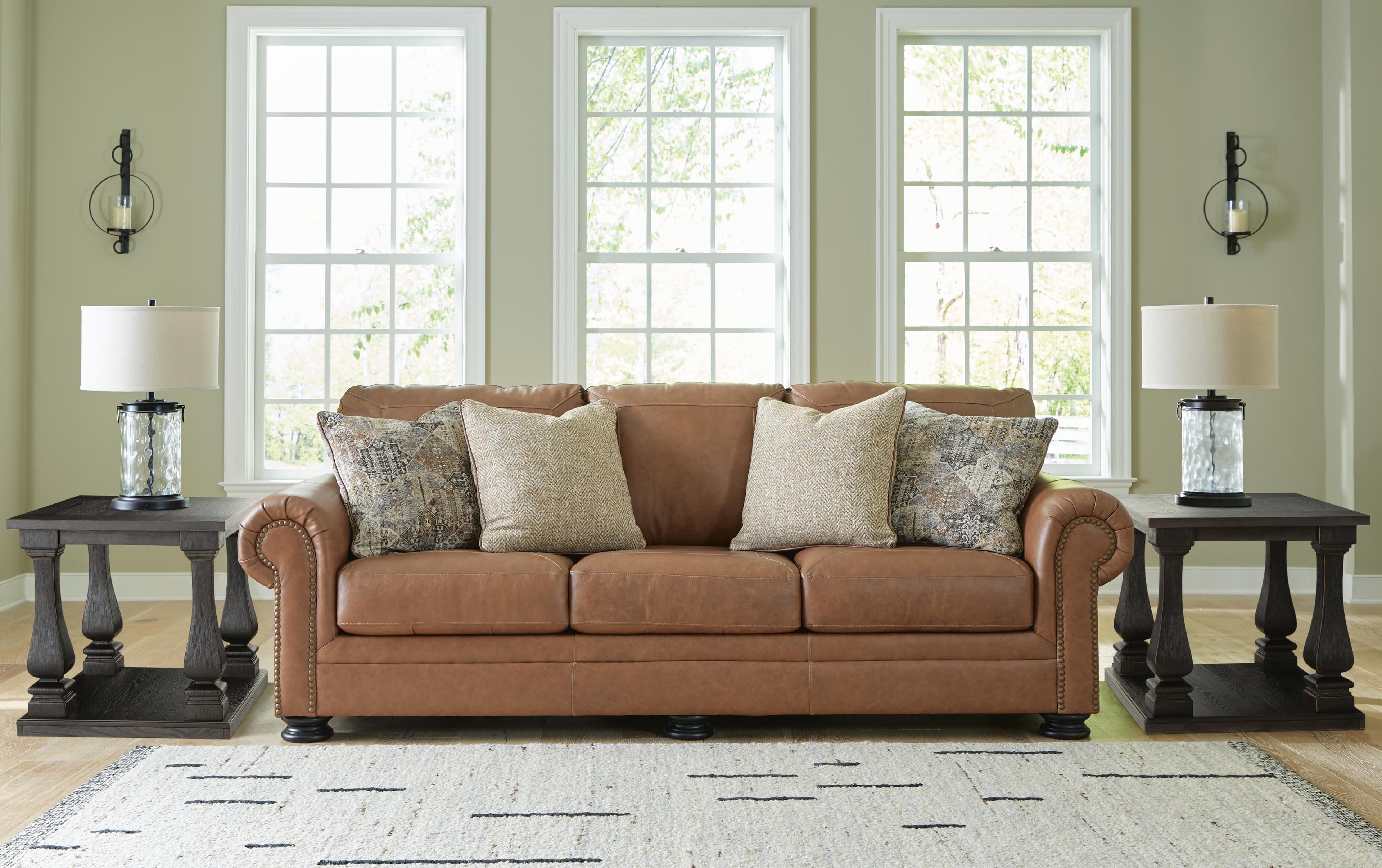 Carianna Sofa — Brown/Beige — view 2