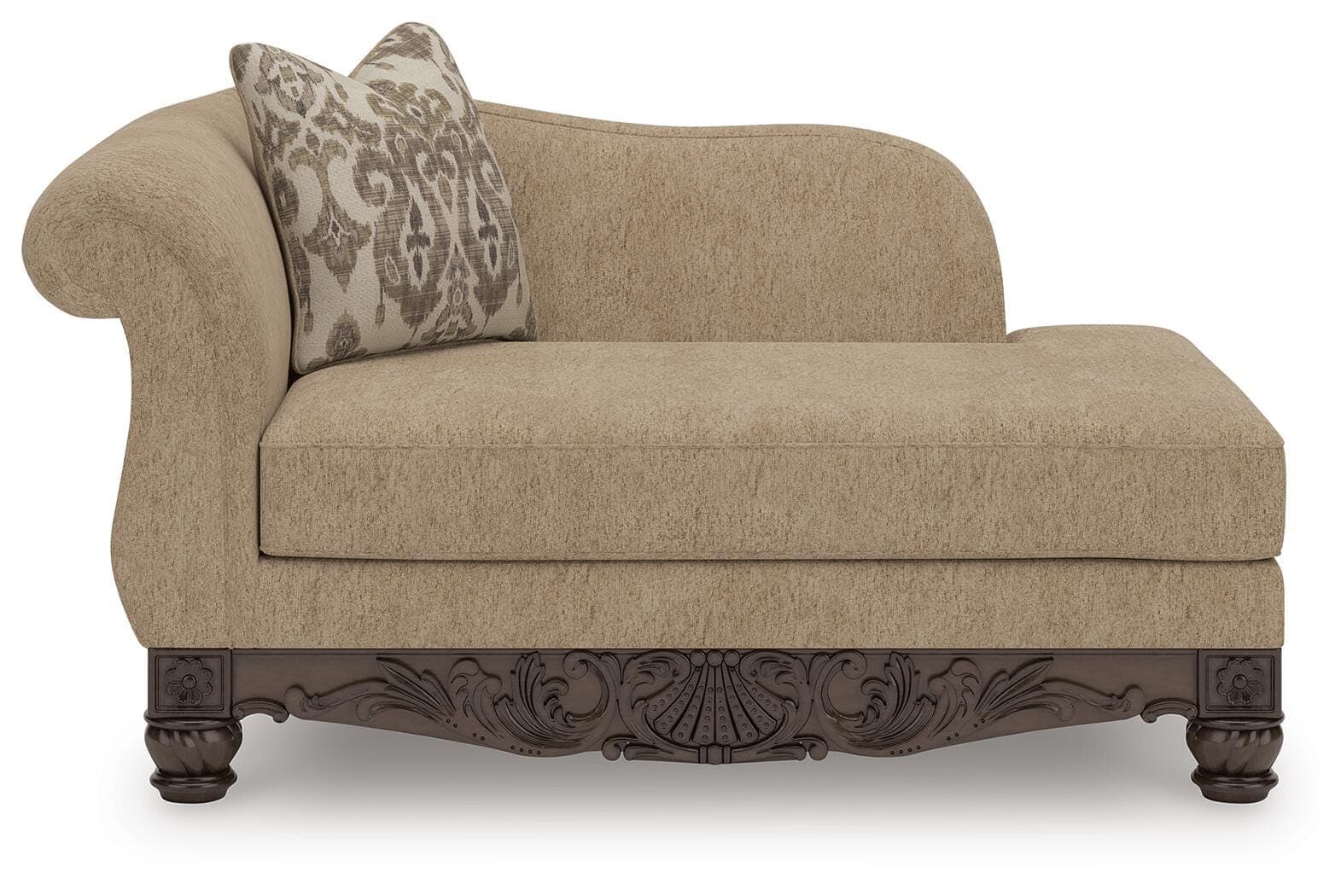 Stanmore Right-Arm Facing Corner Chaise — Brown/Beige — view 5