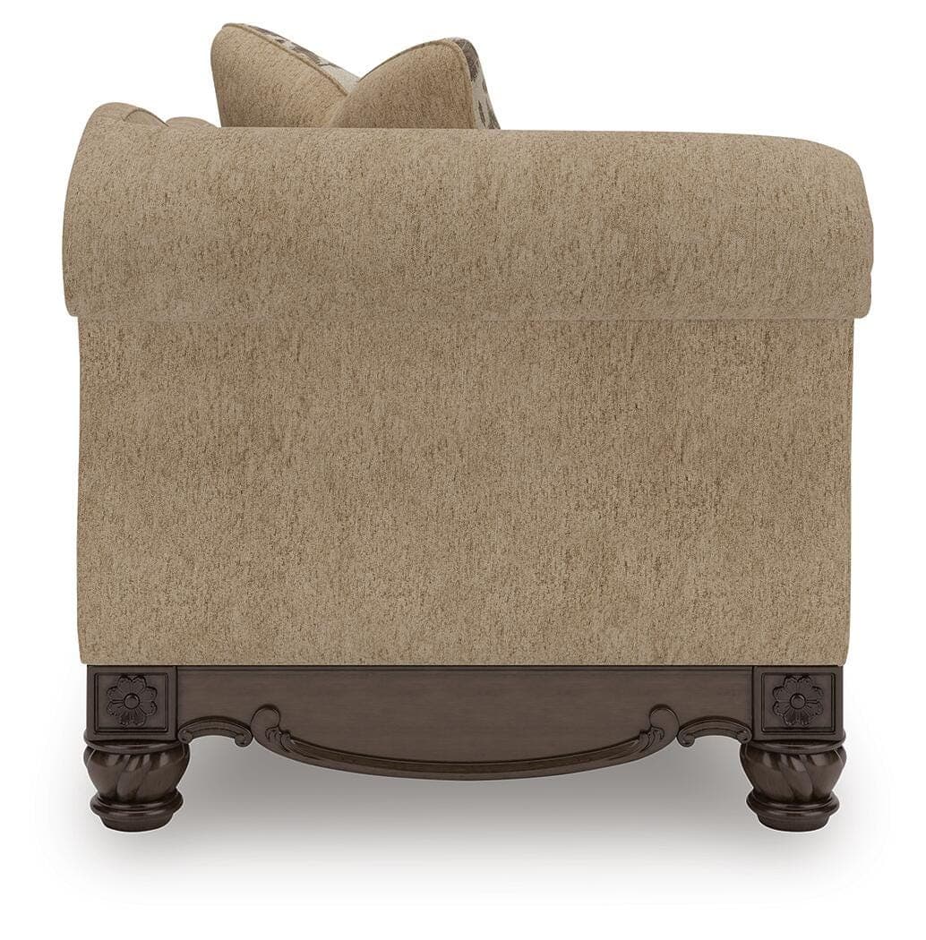Stanmore Right-Arm Facing Corner Chaise — Brown/Beige — view 7