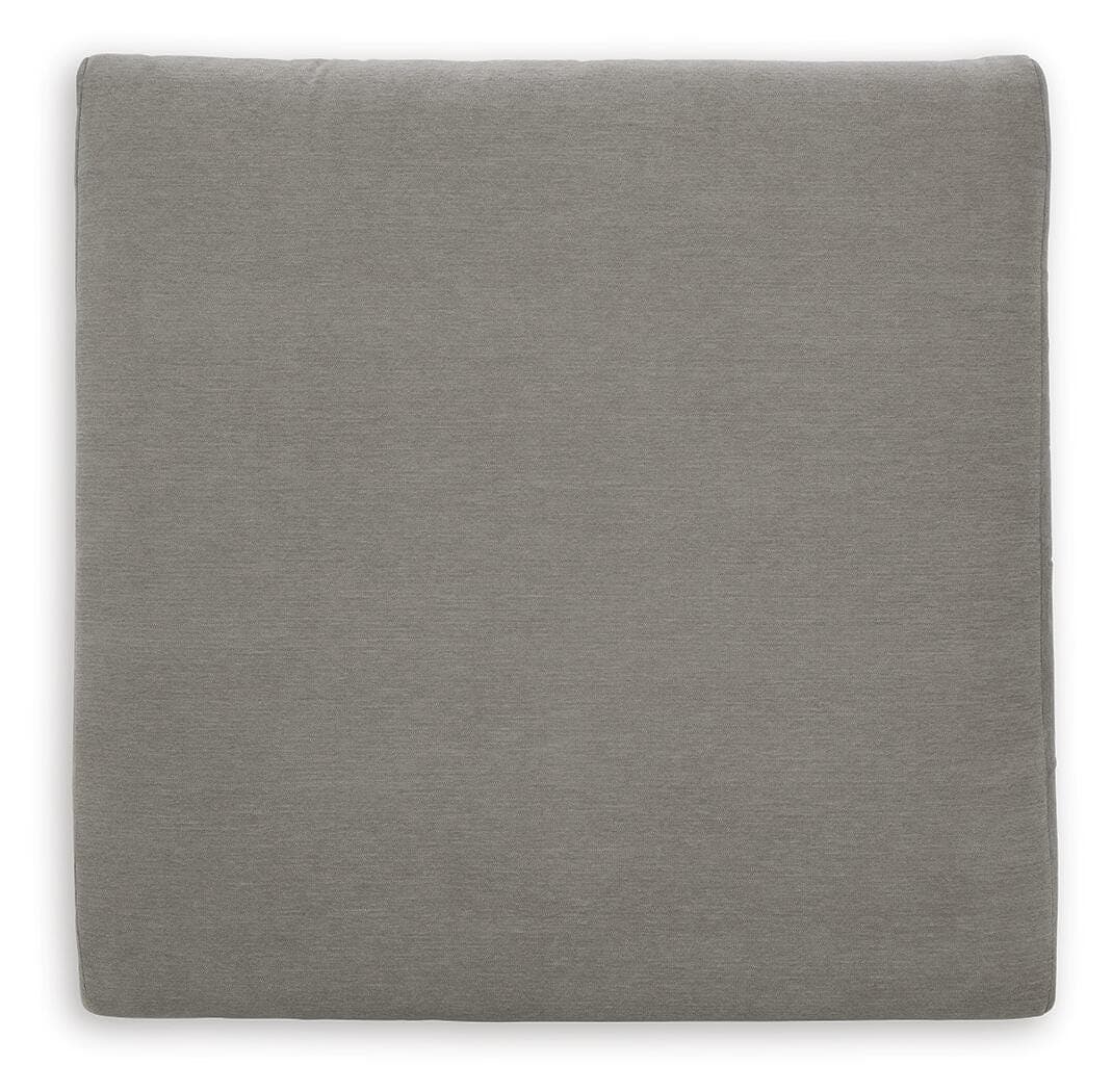 Avaliyah Oversized Accent Ottoman — Black/Gray — view 4