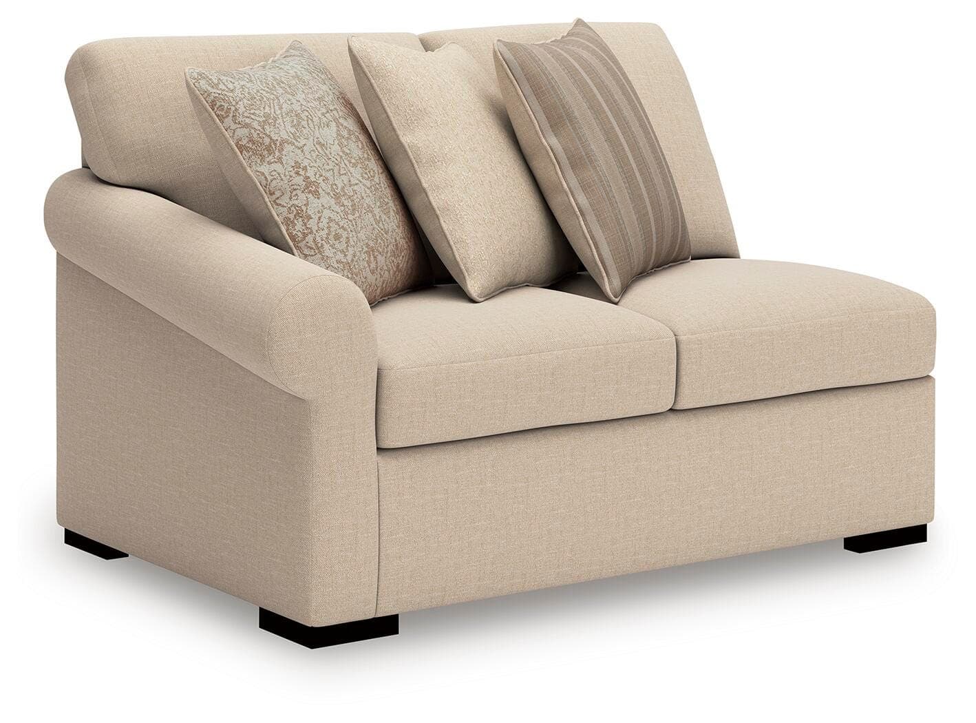 LadyMae 3-Piece Sectional — Brown/Beige — view 2
