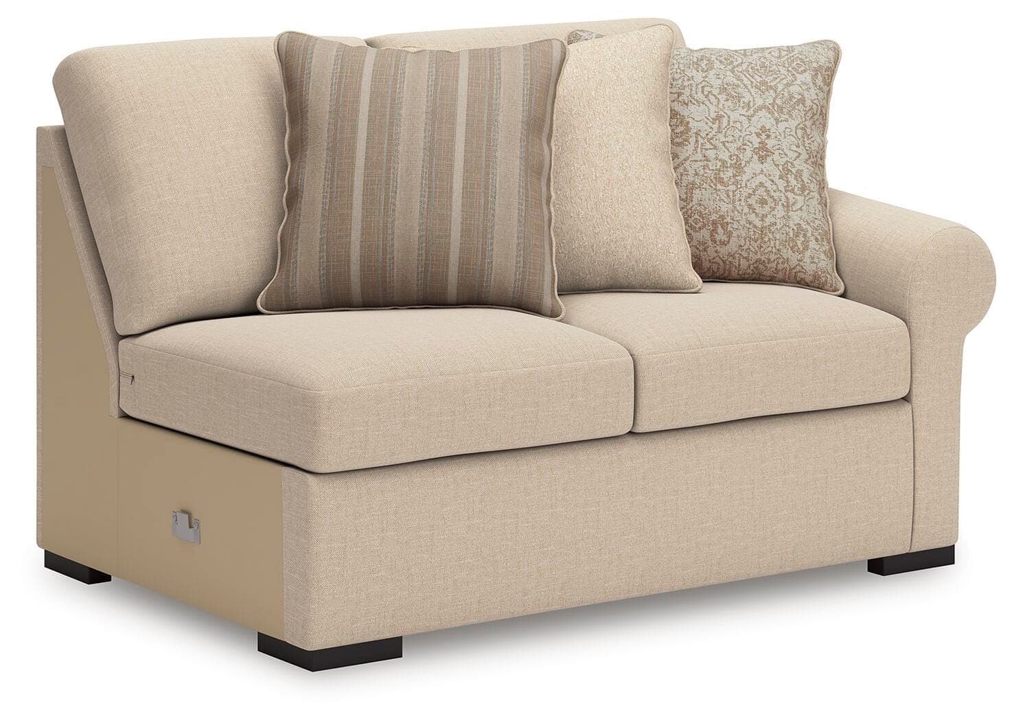 LadyMae 3-Piece Sectional — Brown/Beige — view 4