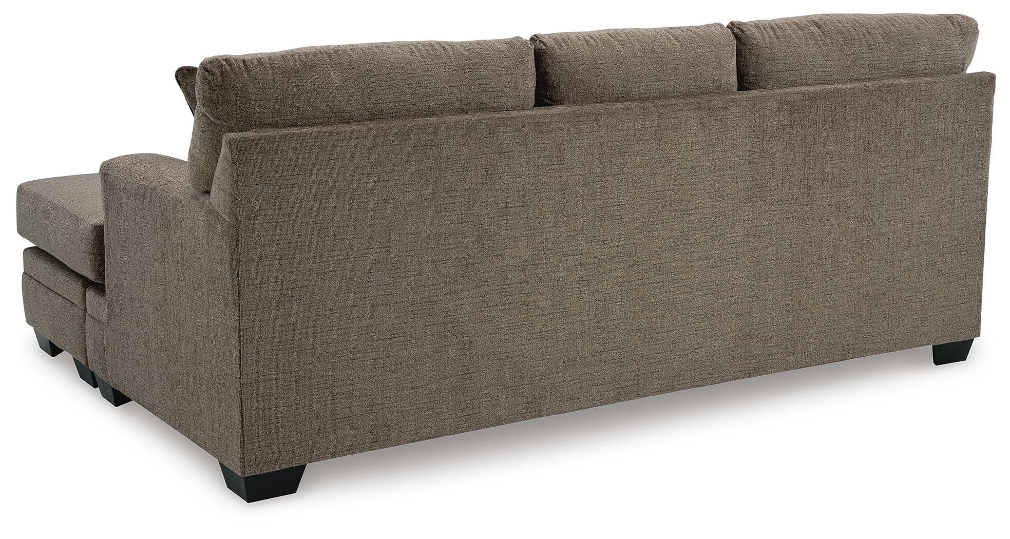 Stonemeade Sofa Chaise — Brown/Beige — view 6