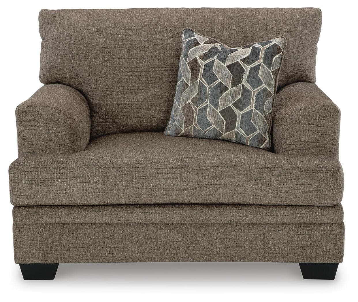 Stonemeade Oversized Chair — Brown/Beige — view 3