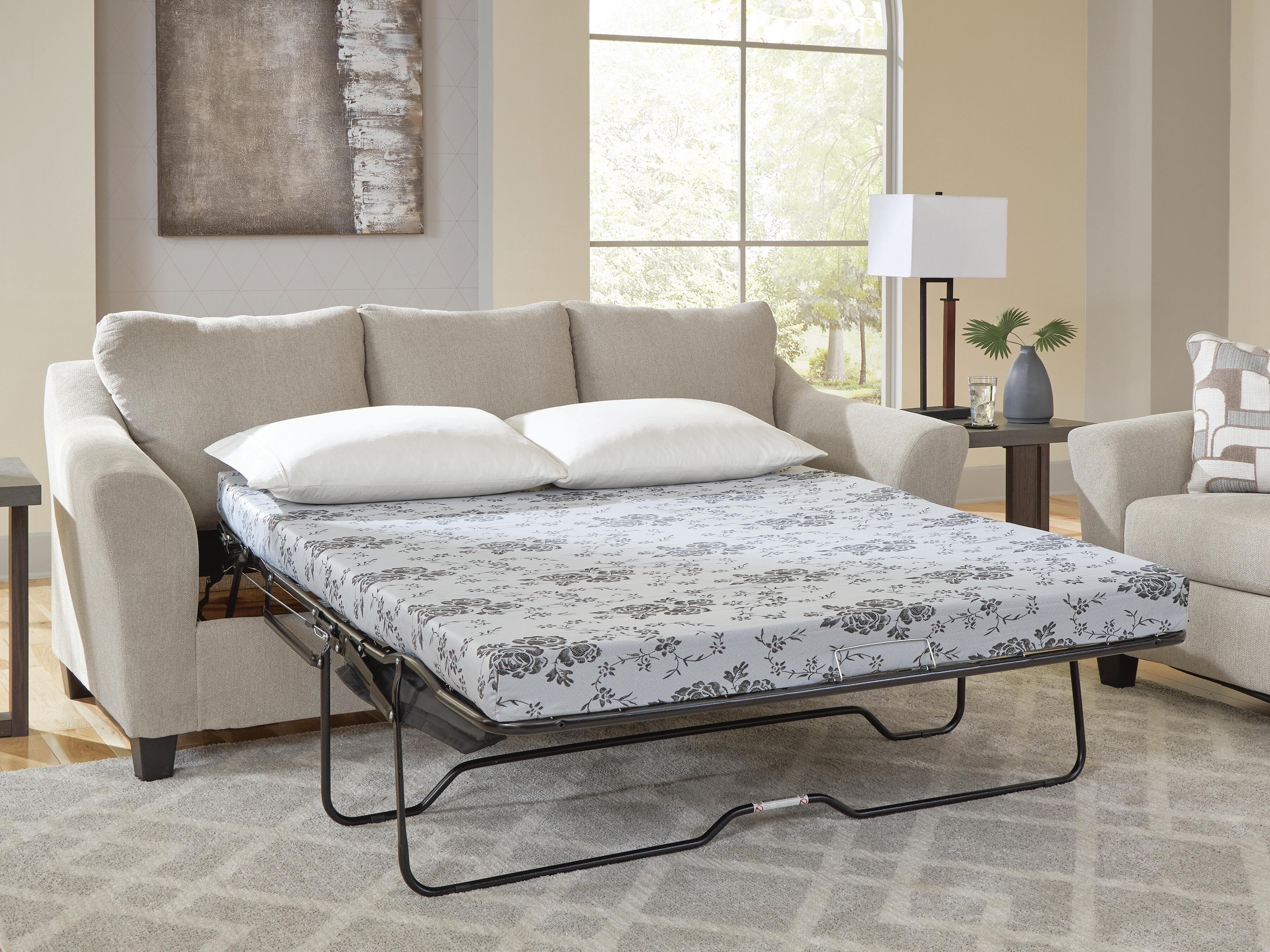 Willarae Queen Sofa Sleeper — Brown/Beige — view 2