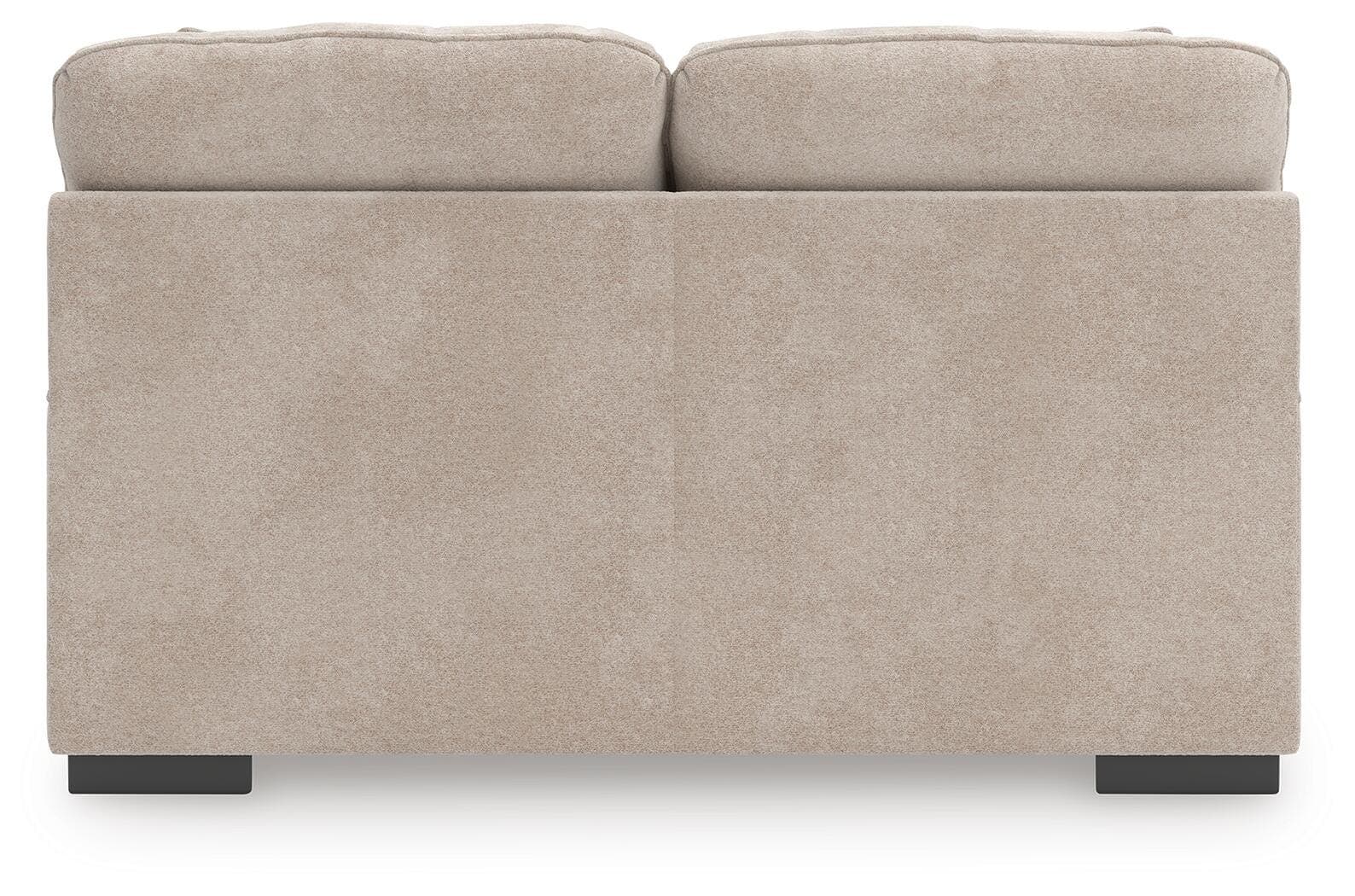 High Profile Loveseat — Brown/Beige — view 6