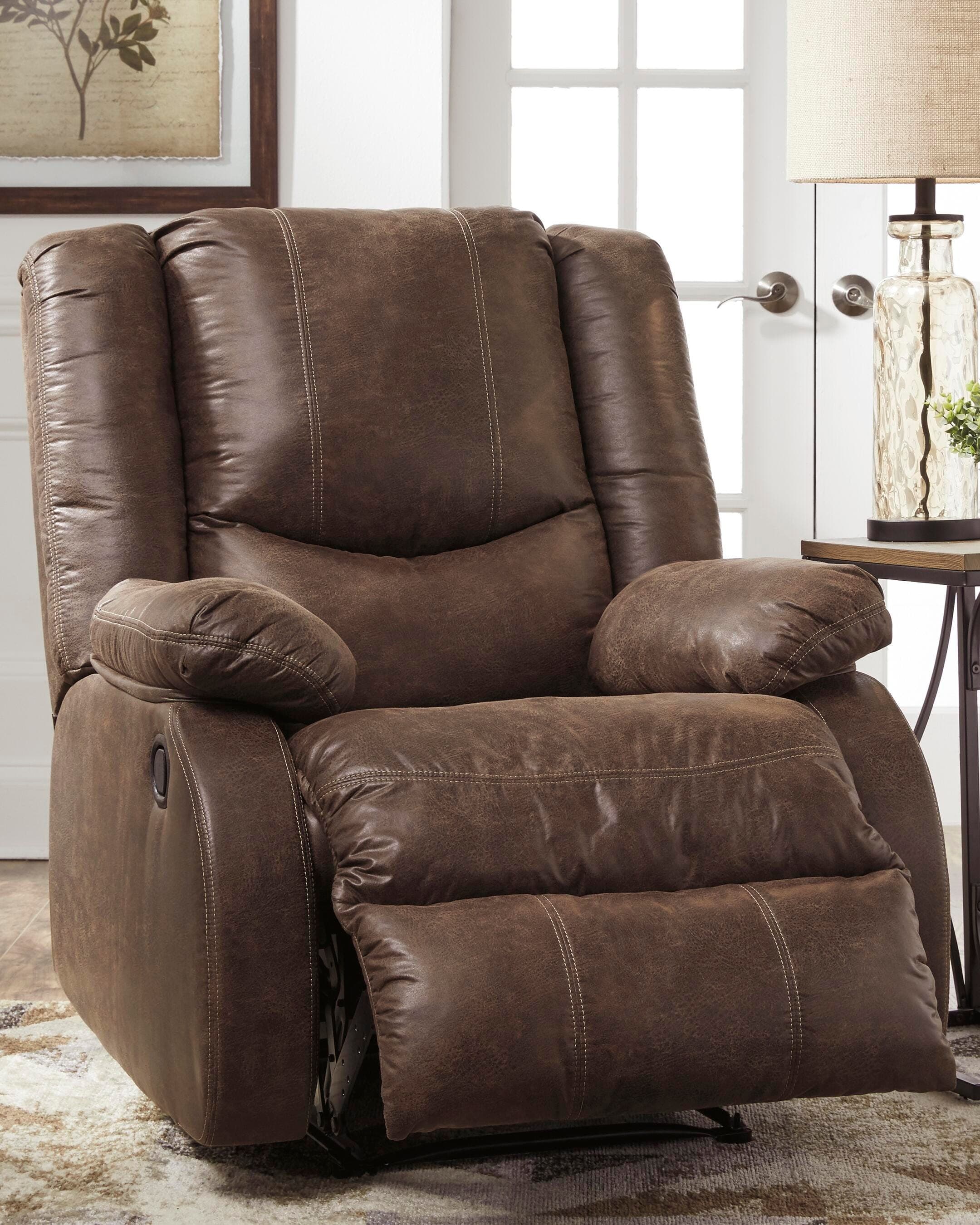 Bladewood Recliner — Brown/Beige — view 5