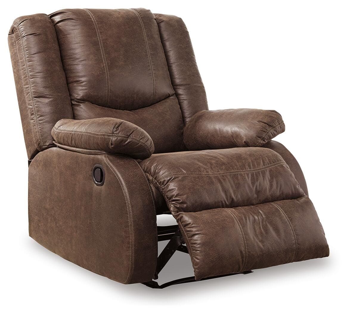 Bladewood Recliner — Brown/Beige — view 3