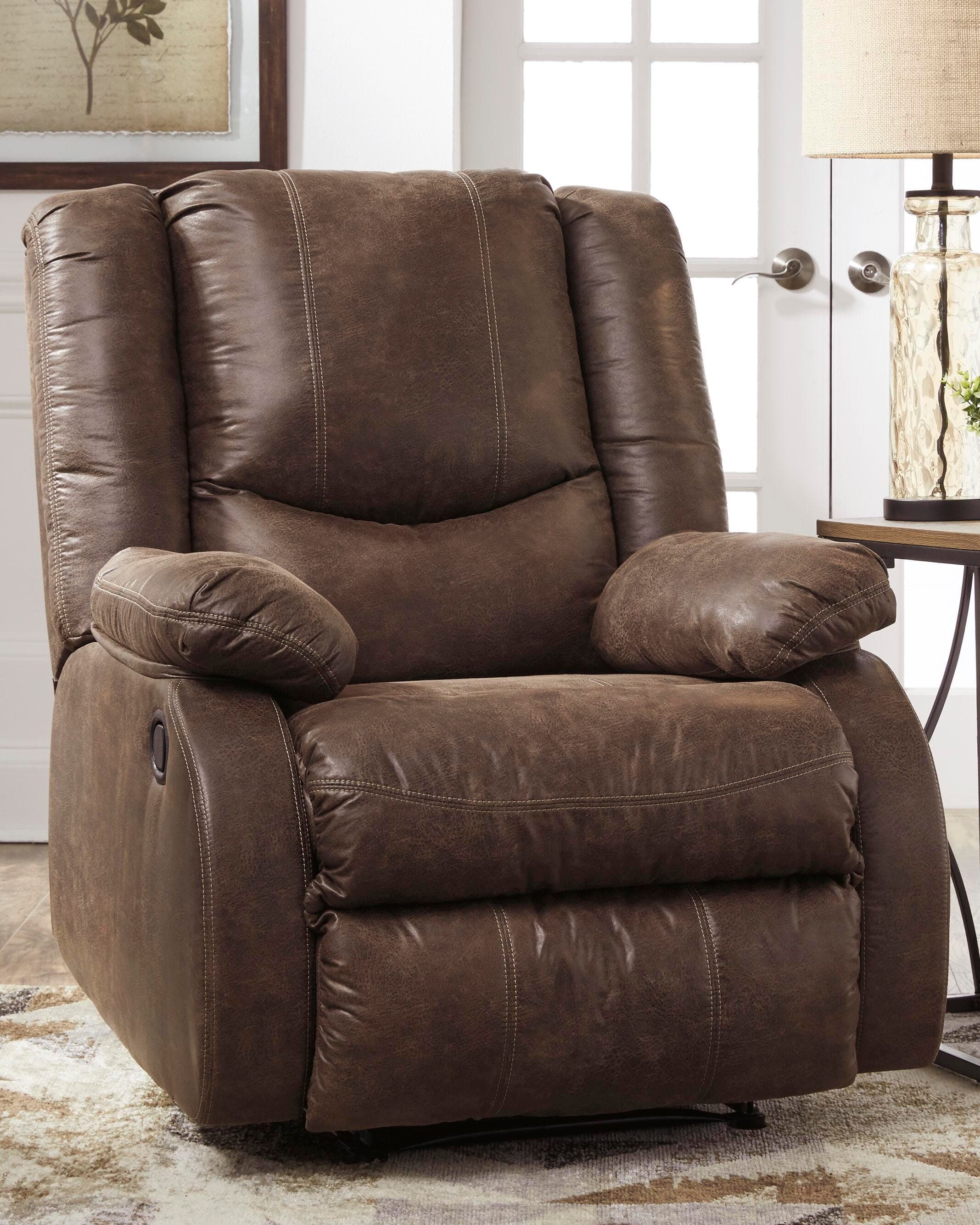 Bladewood Recliner — Brown/Beige — view 2