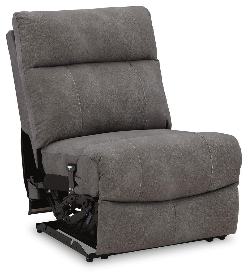 Next-Gen Durapella 3-Piece Power Reclining Sectional — Slate — view 3