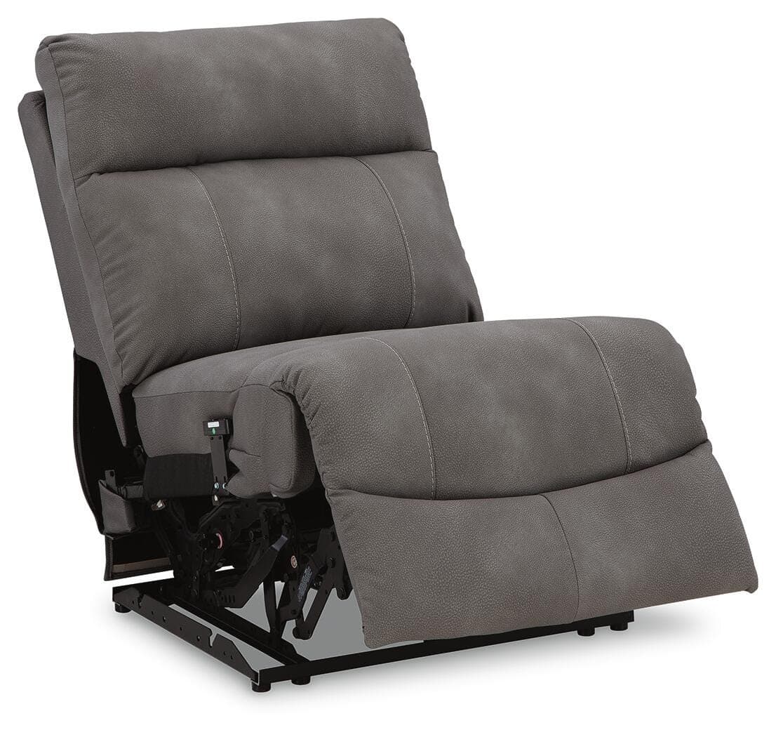 Next-Gen Durapella 3-Piece Power Reclining Sectional — Slate — view 4