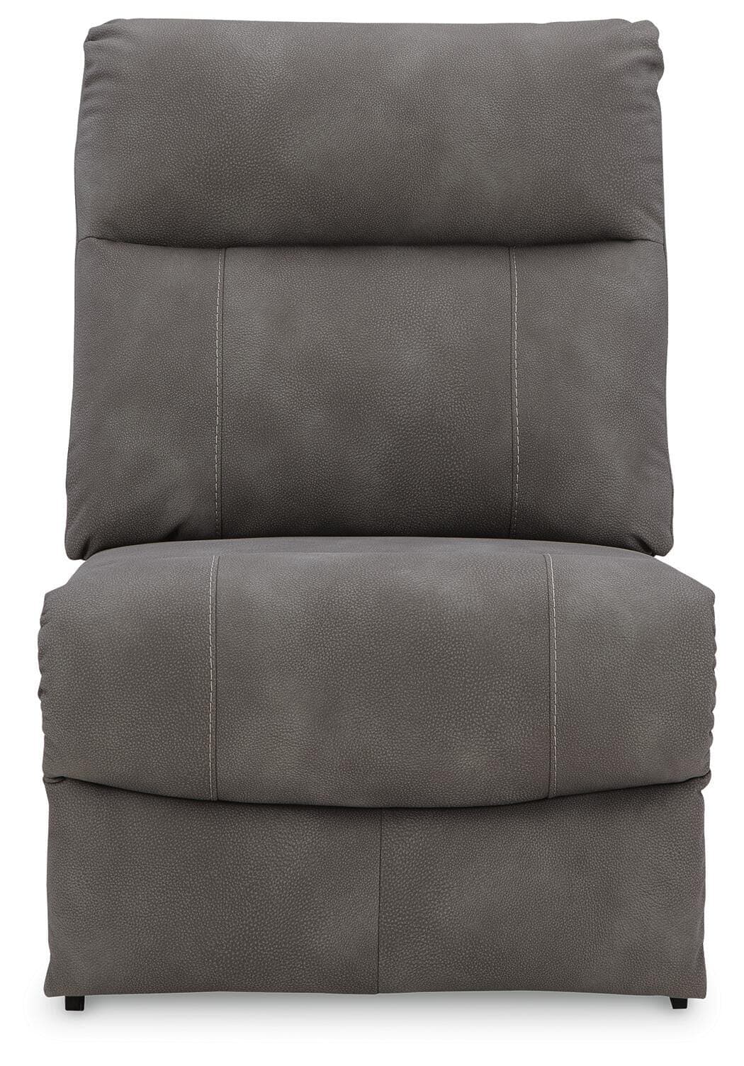 Next-Gen Durapella 4-Piece Power Reclining Sectional — Black/Gray — view 7
