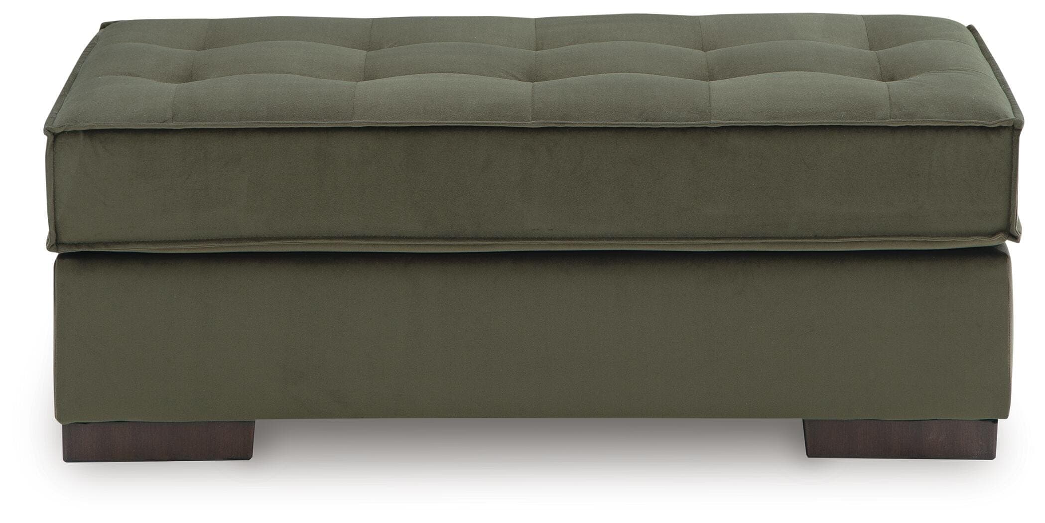 Chalcombe Oversized Accent Ottoman — Green — view 3