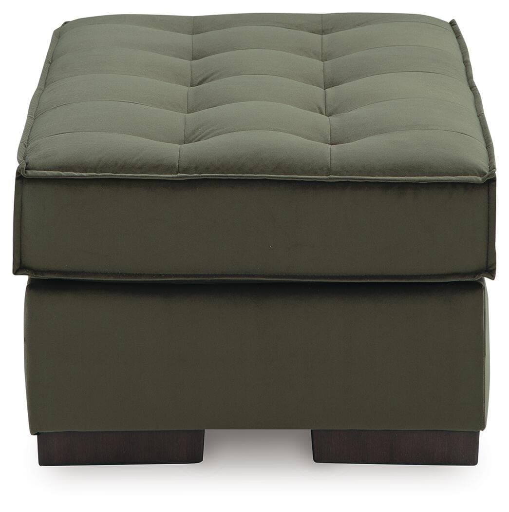 Chalcombe Oversized Accent Ottoman — Green — view 4