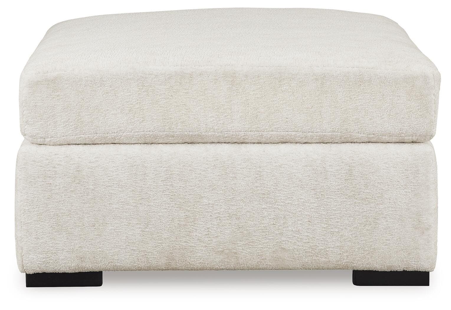 Chessington Oversized Accent Ottoman — White — view 4