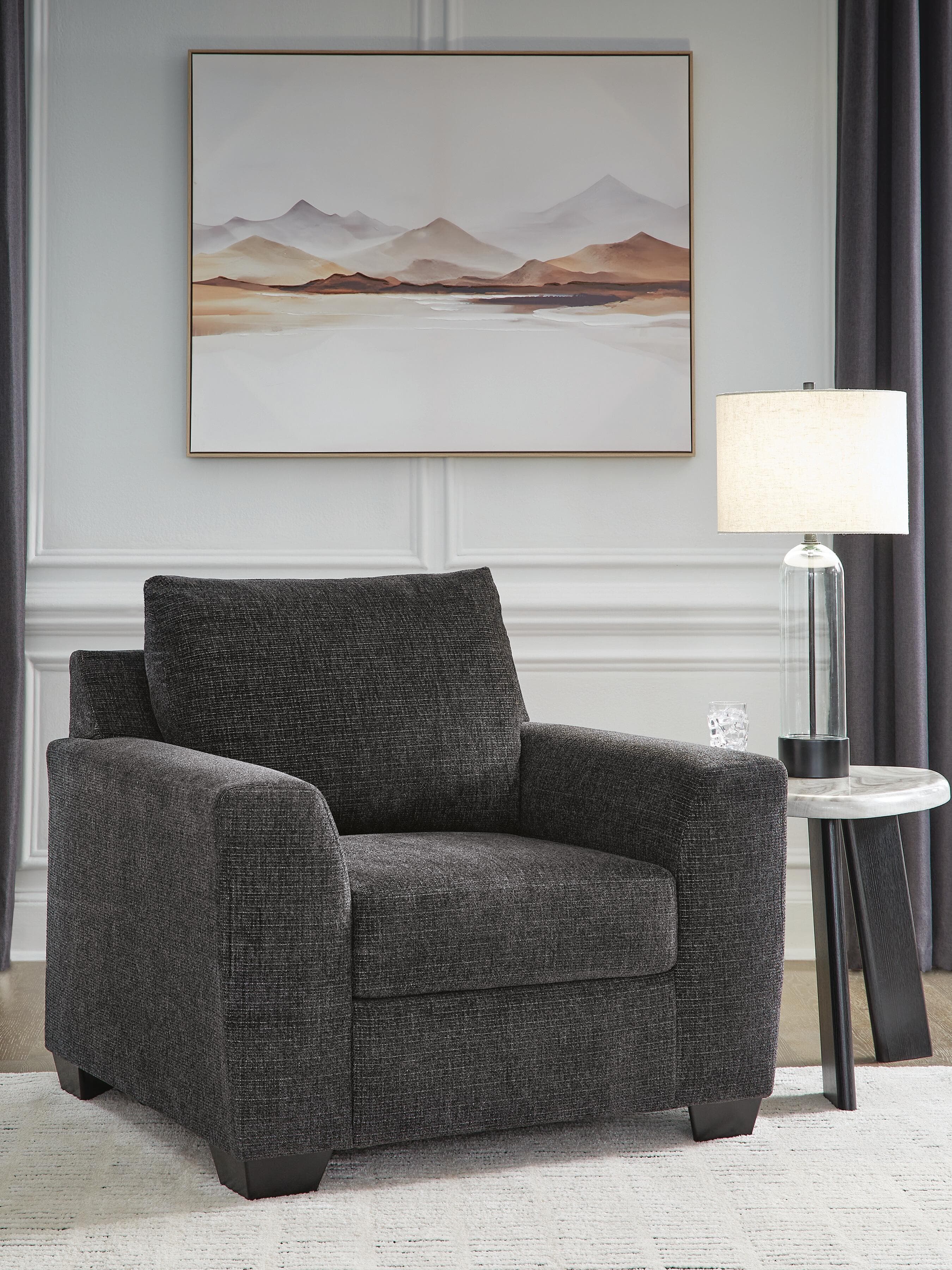 Loreo Chair — Black/Gray — view 2