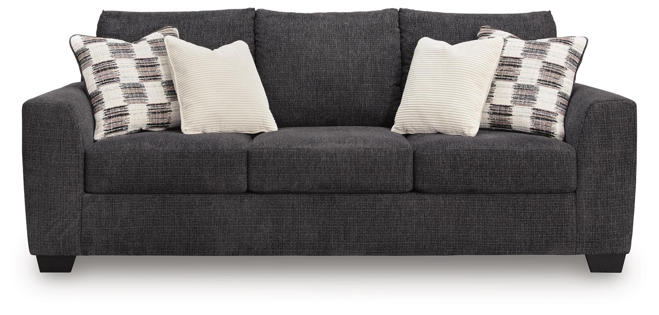 Loreo Sofa — Black/Gray — view 3