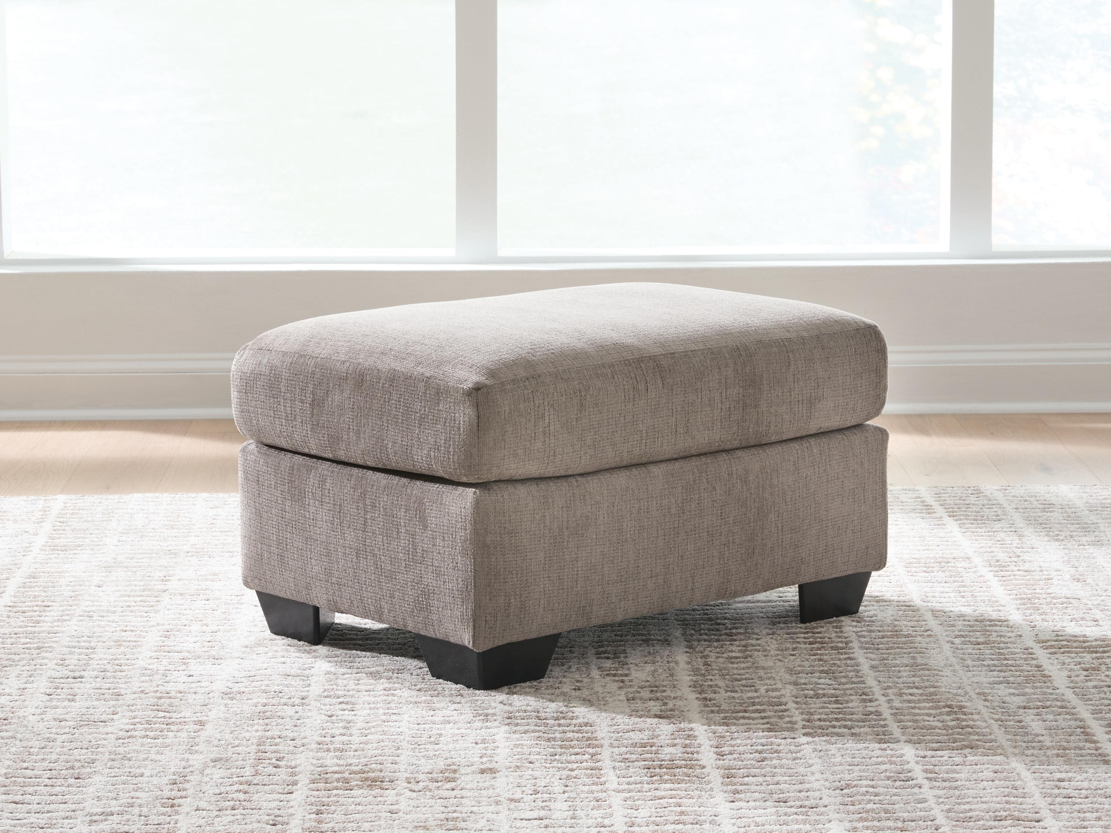 Loreo Ottoman — Brown/Beige — view 2
