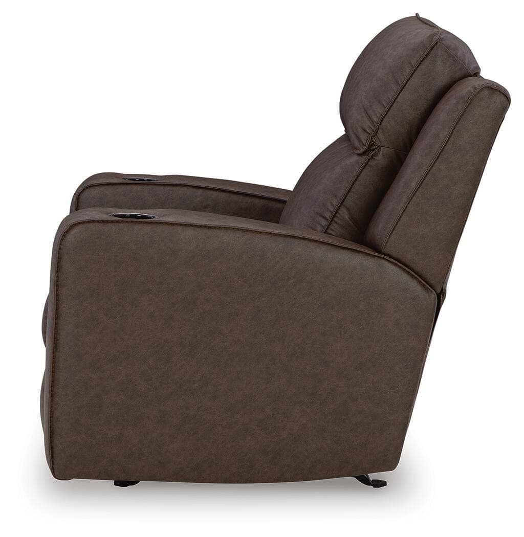 Lavenhorne Recliner — Black/Gray — view 7