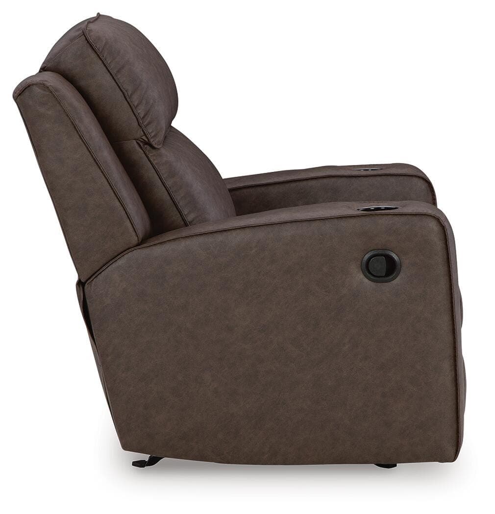 Lavenhorne Recliner — Black/Gray — view 5