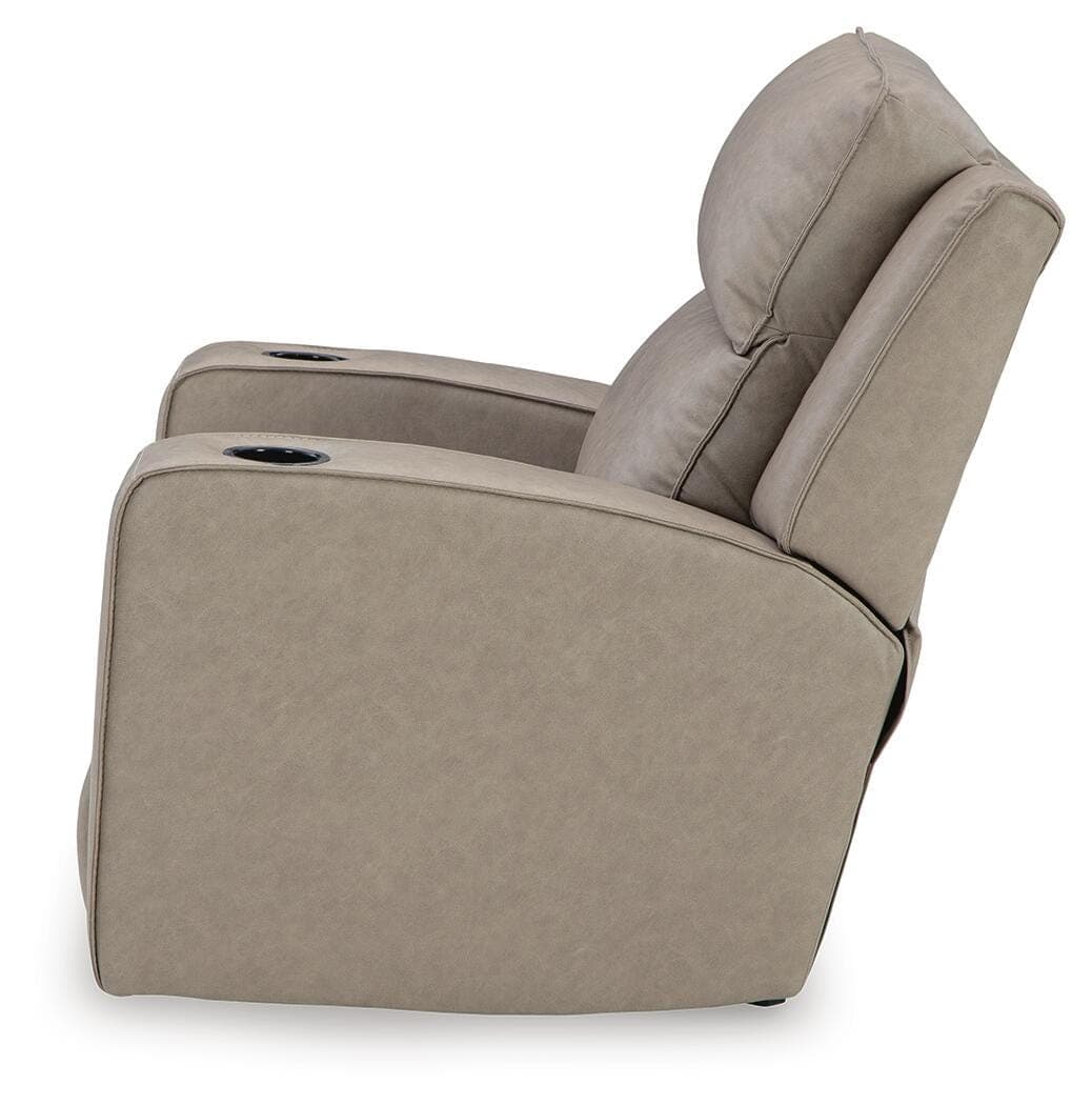 Lavenhorne Recliner — Black/Gray — view 7