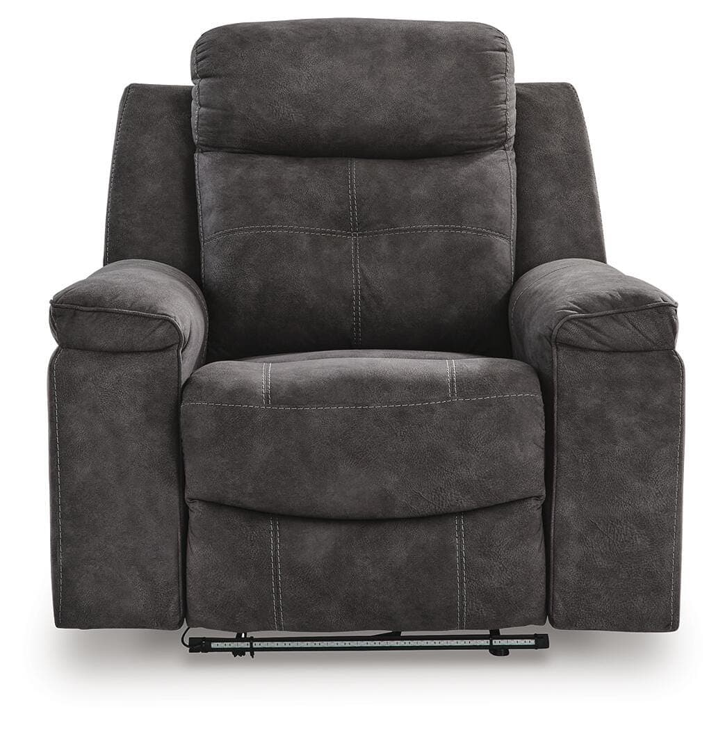 Brysonview Recliner — Black/Gray — view 6