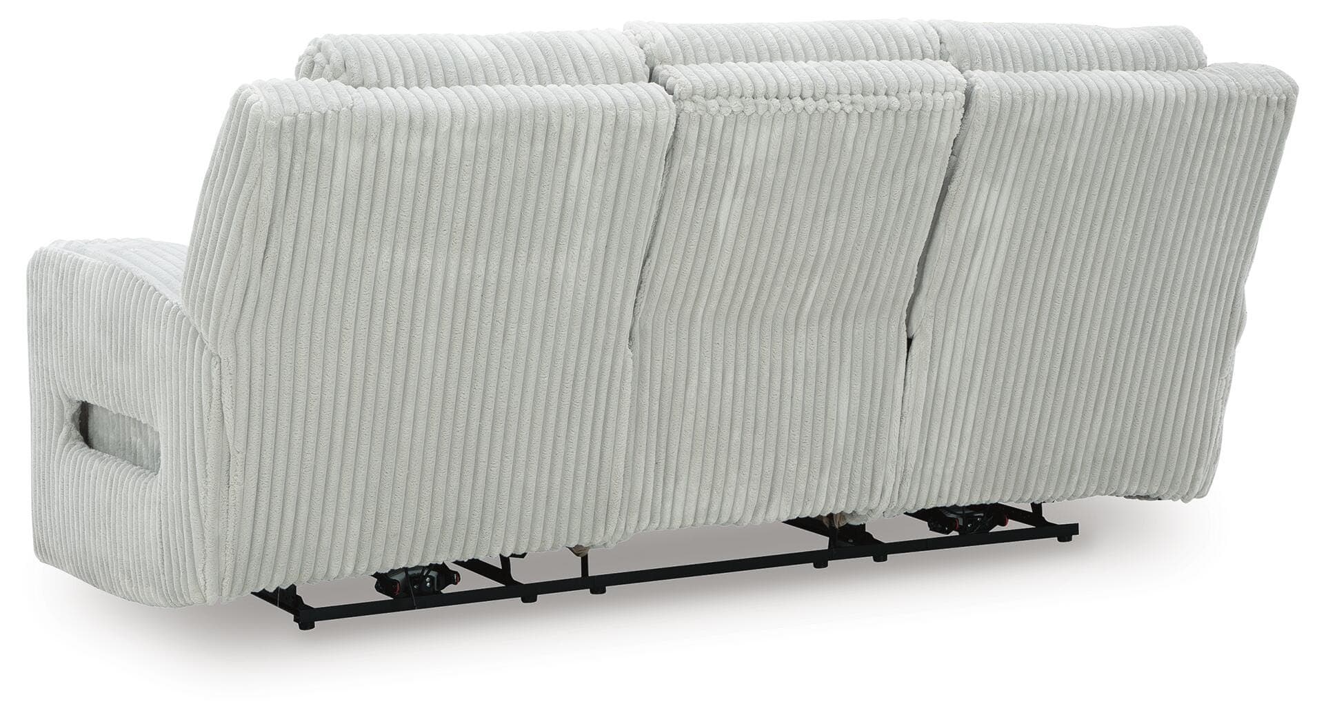 TwinBrooke Power Reclining Sofa — Black/Gray — view 7