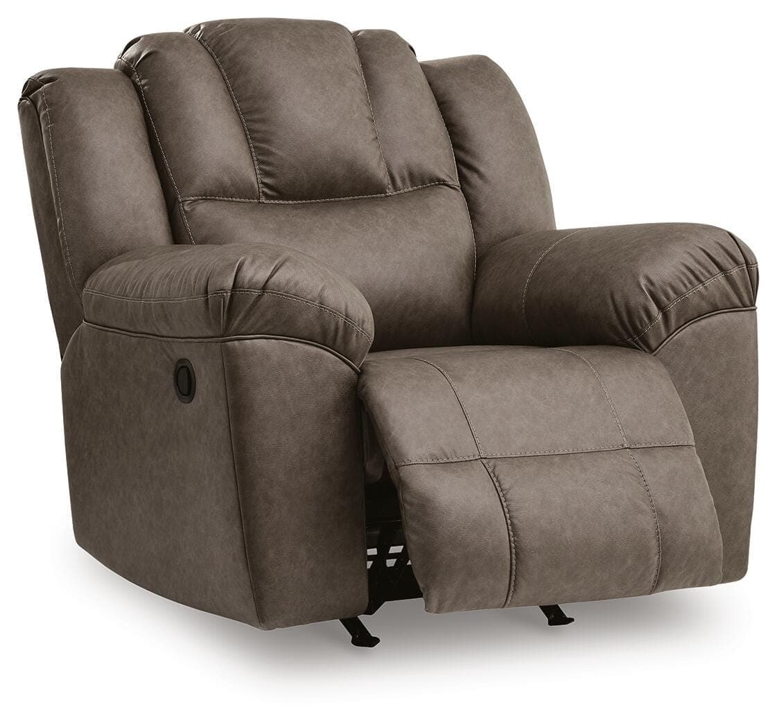 Knoxlee Recliner — Brown/Beige — view 3