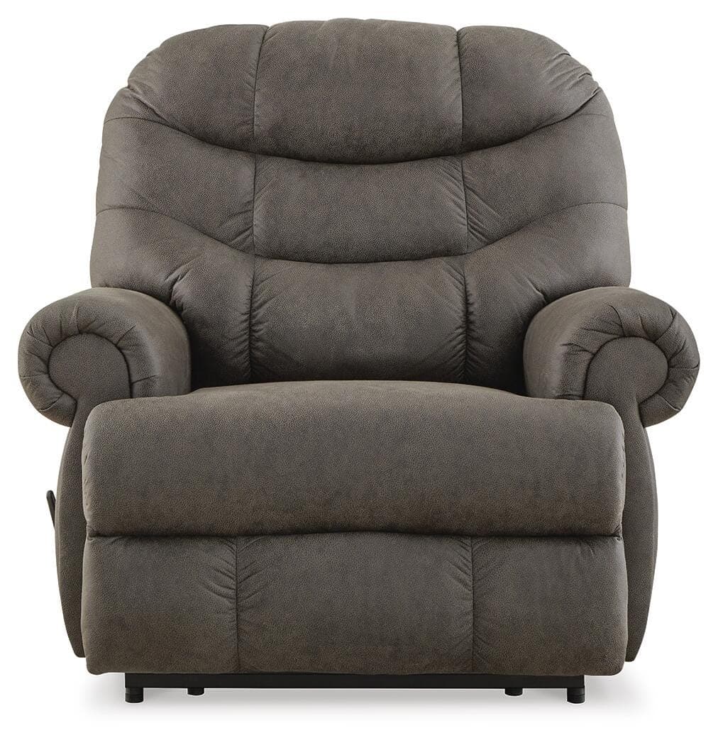 Camera Time Recliner — Black/Gray — view 4