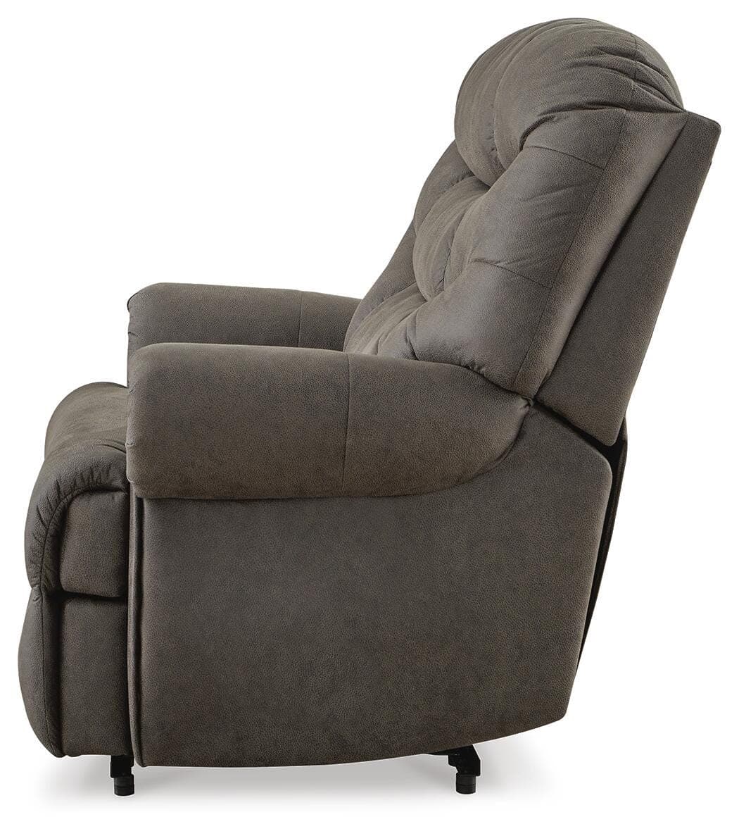 Camera Time Recliner — Black/Gray — view 7
