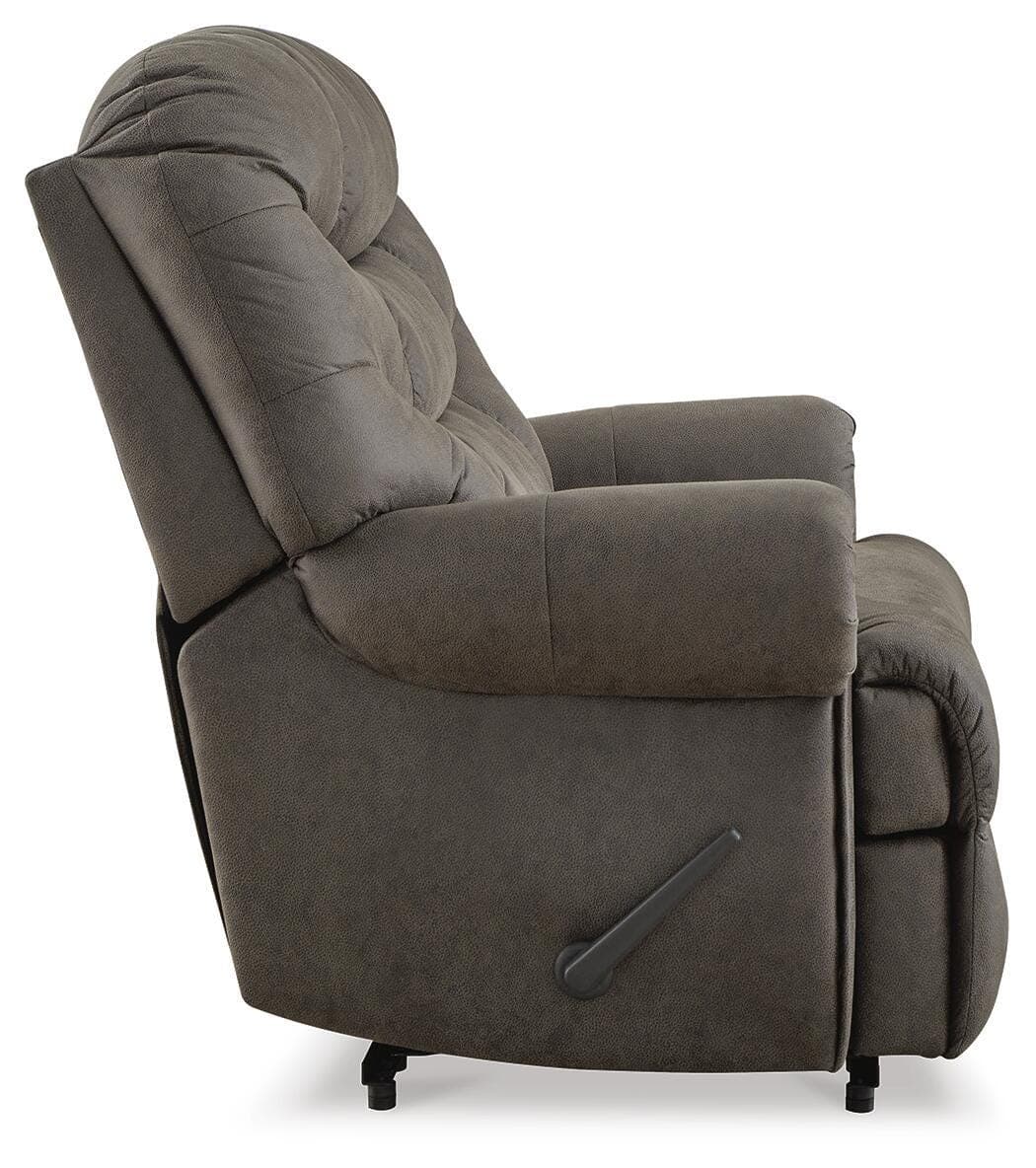 Camera Time Recliner — Black/Gray — view 5