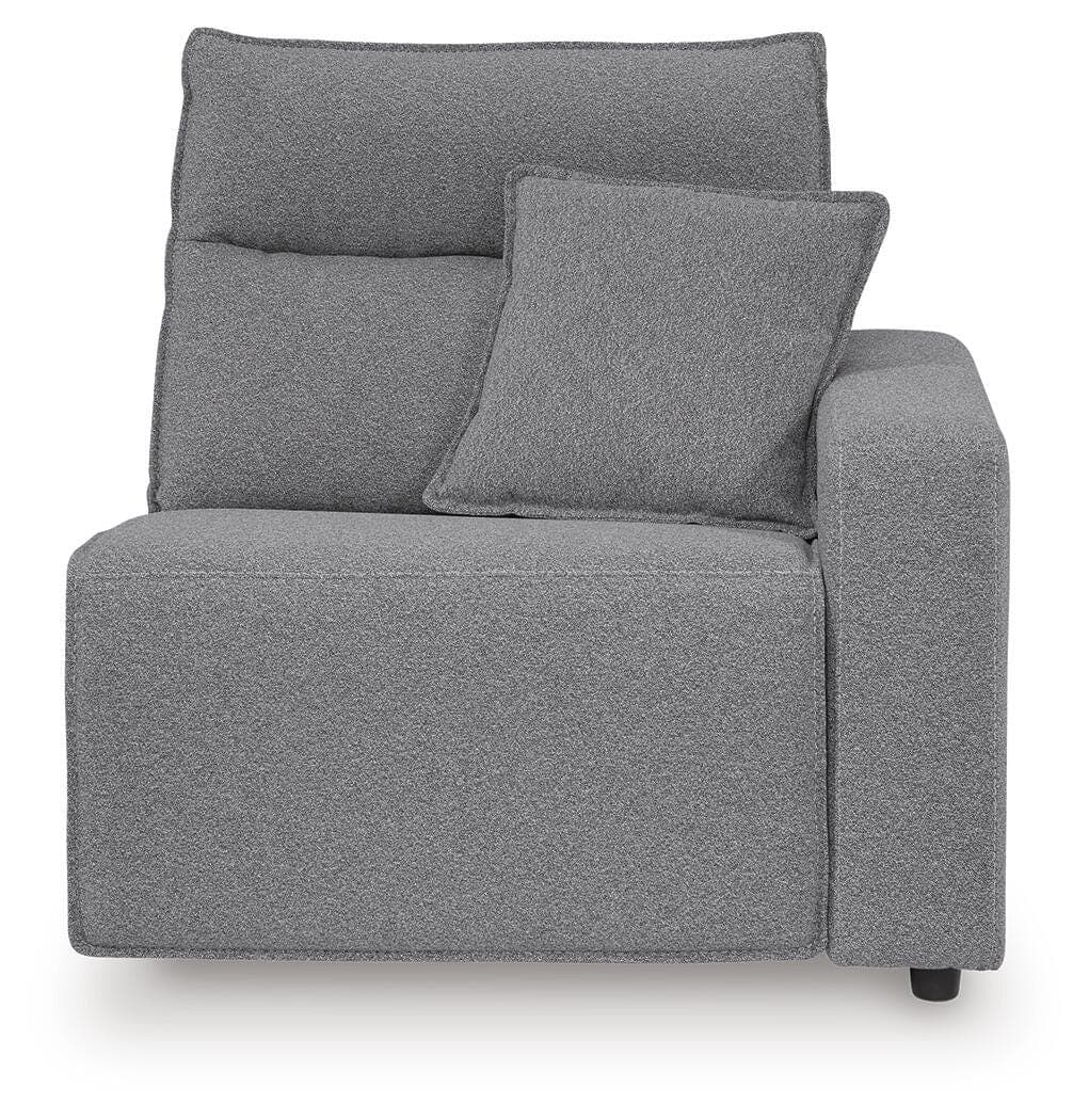 Modmax II 8-Piece Power Reclining Sectional with Console — Salt and Pepper — view 2