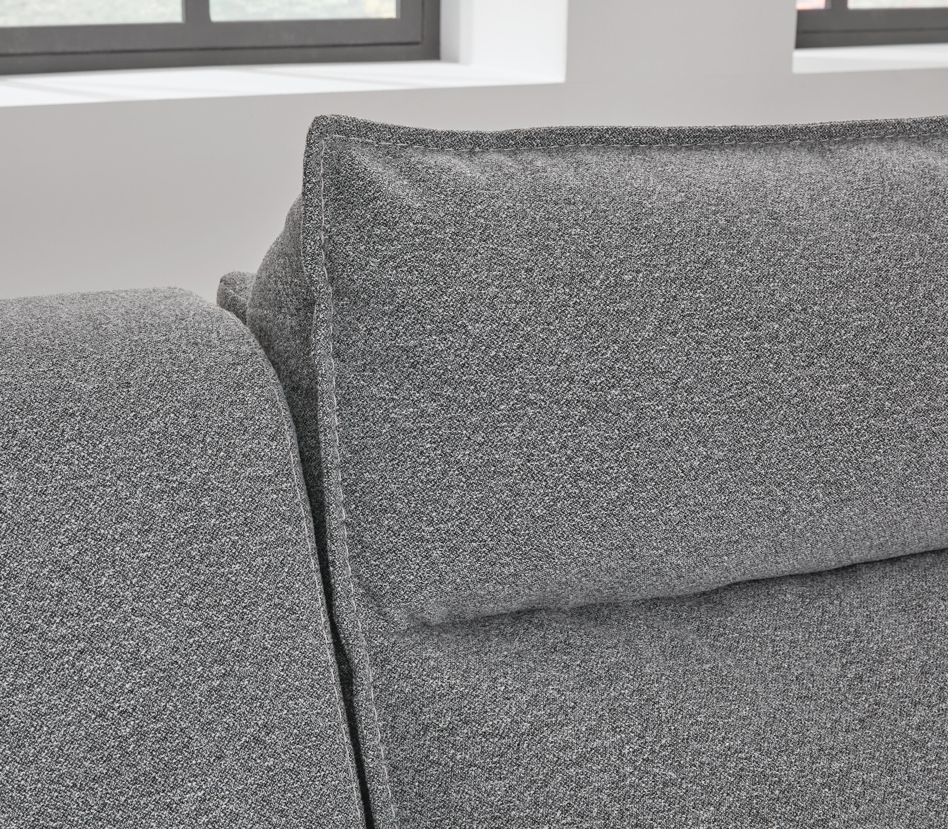 Modmax II 3-Piece Power Reclining Sectional with Console — Black/Gray — view 4