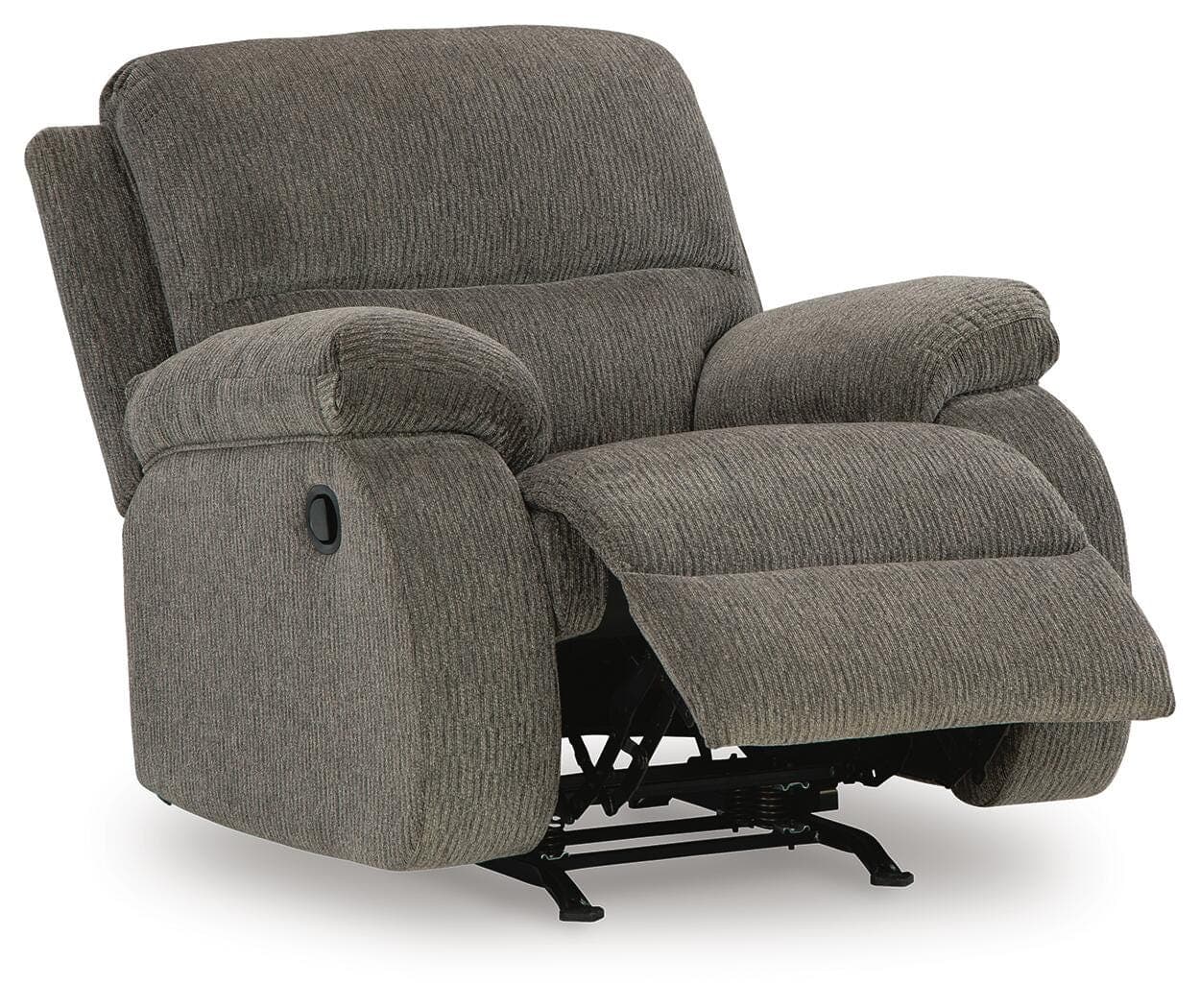 Scranto Recliner — Black/Gray — view 3