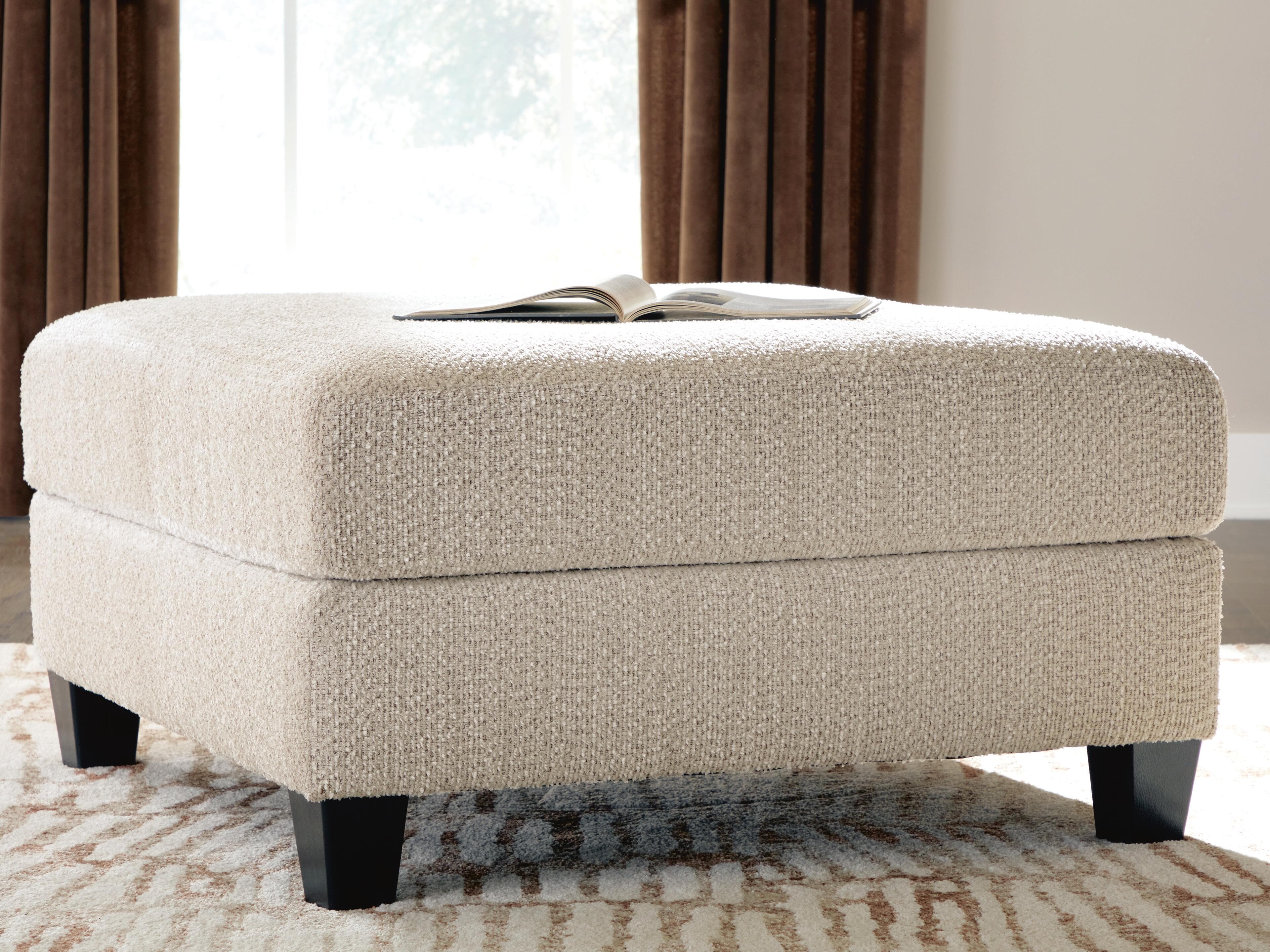 Steelwater Retreat Oversized Accent Ottoman — Brown/Beige — view 2