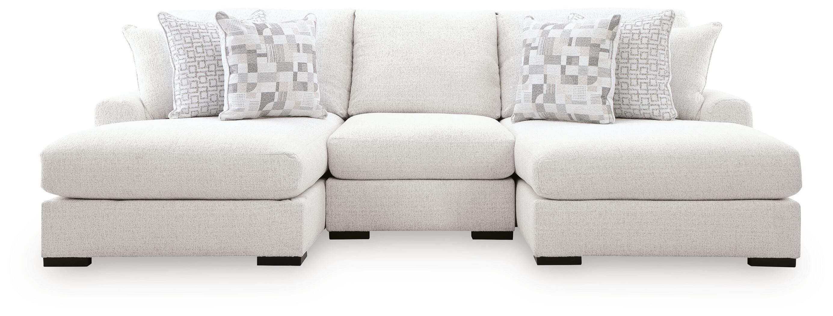 Wynncroft Manor 3-Piece Double Chaise Sectional