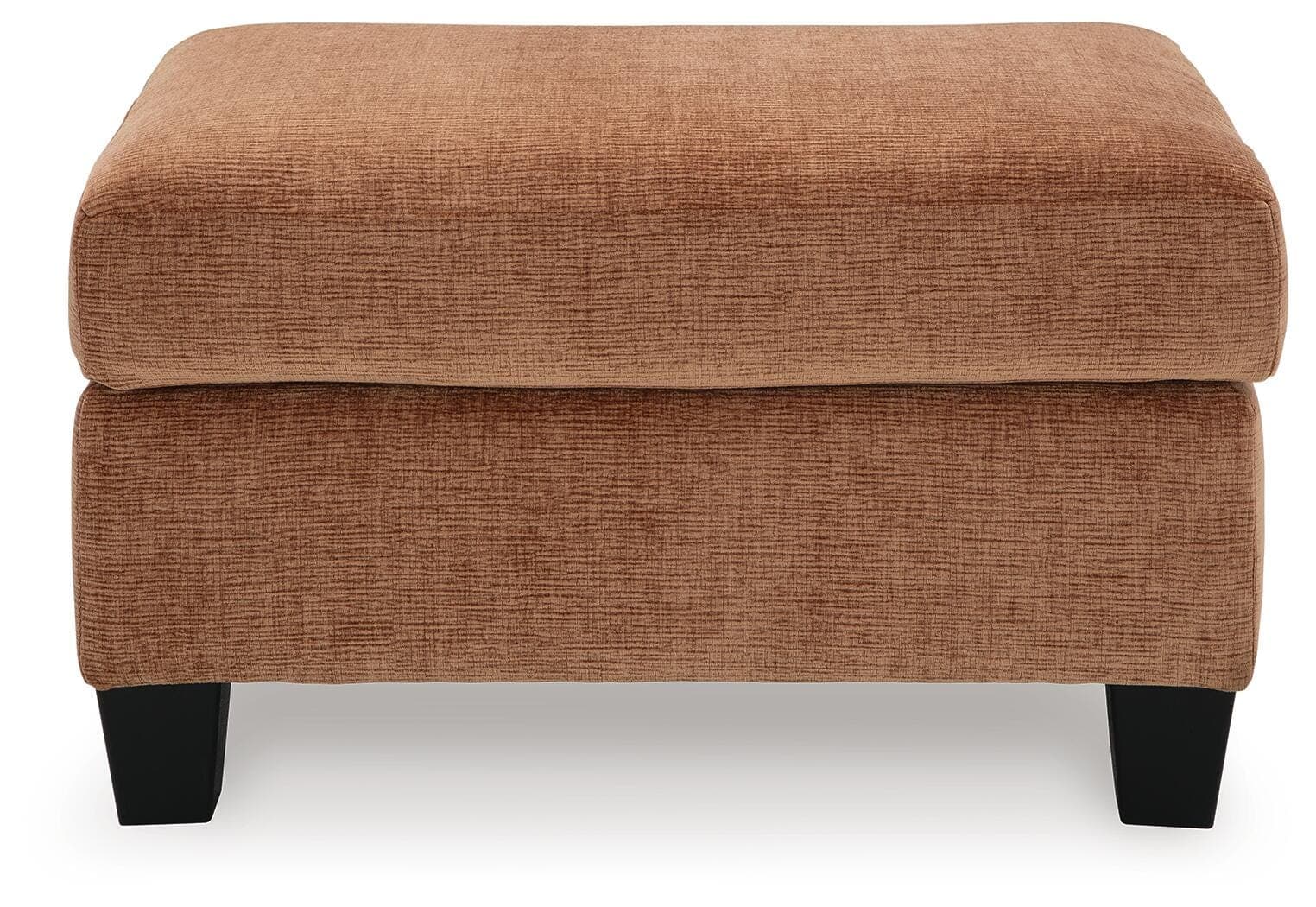 Amity Bay Ottoman — Orange — view 3
