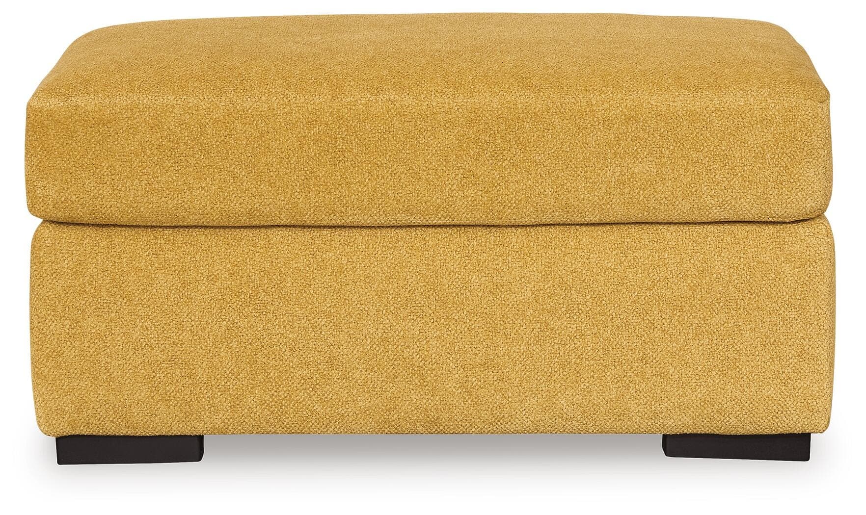 Keerwick Ottoman — Yellow — view 3