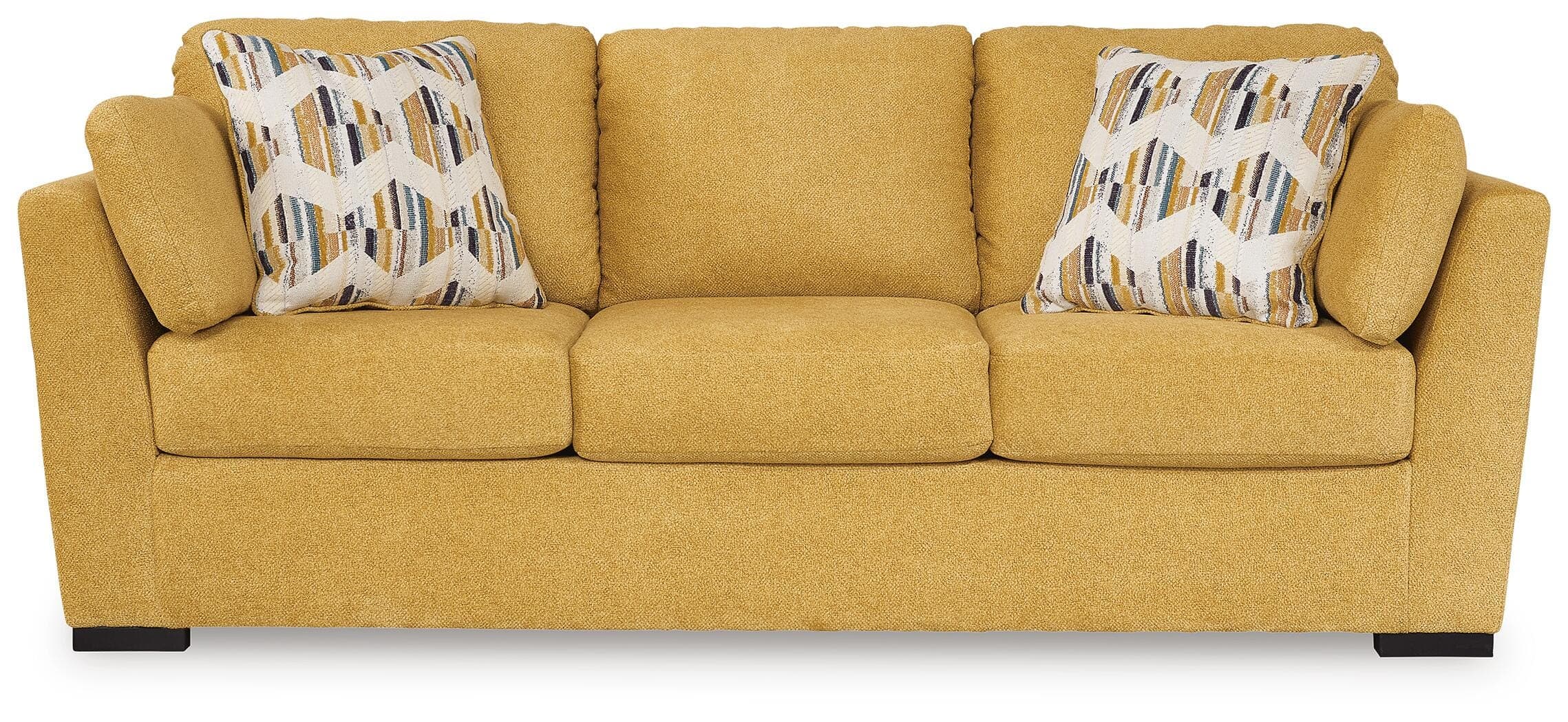 Keerwick Queen Sofa Sleeper — Yellow — view 3