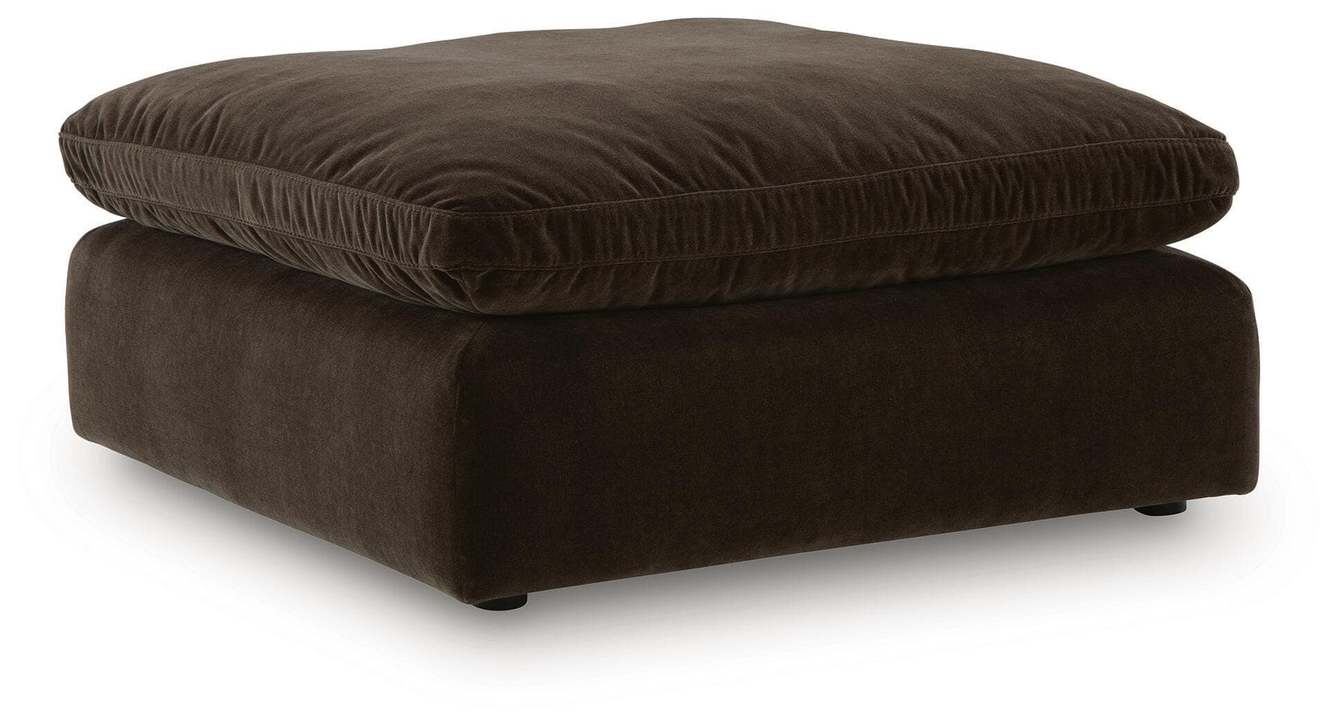Maxton Heights Oversized Accent Ottoman — Black/Gray — Elite Furniture Cincinnati
