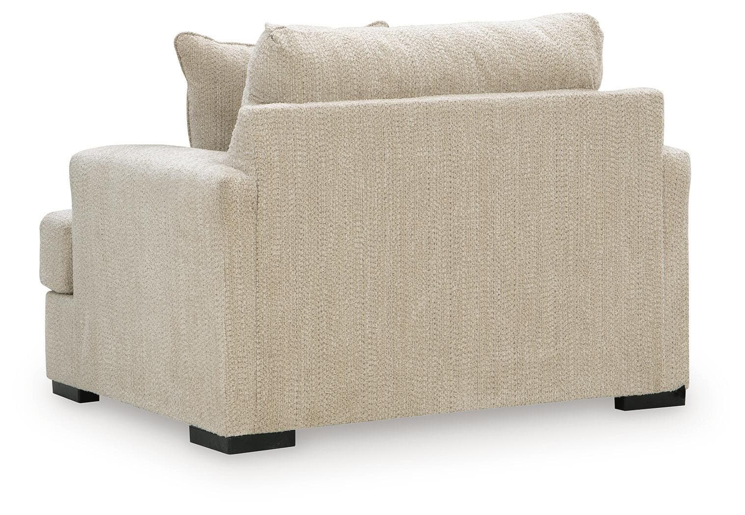 Crespino Oversized Chair — Brown/Beige — view 4