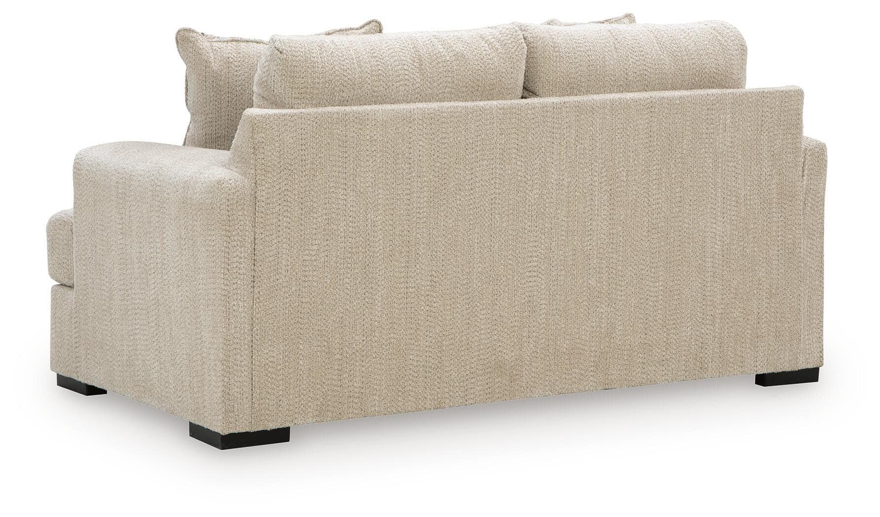 Crespino Loveseat — Brown/Beige — view 4
