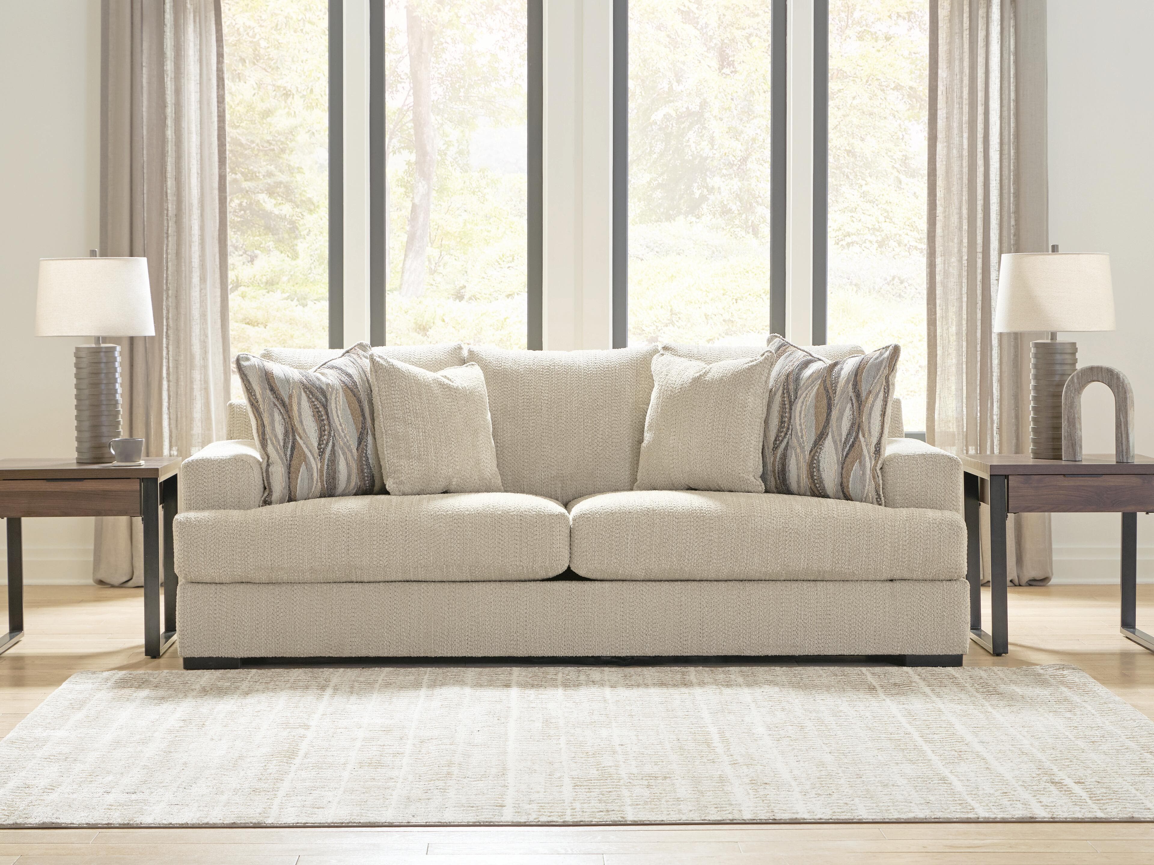 Crespino Sofa — Brown/Beige — view 2