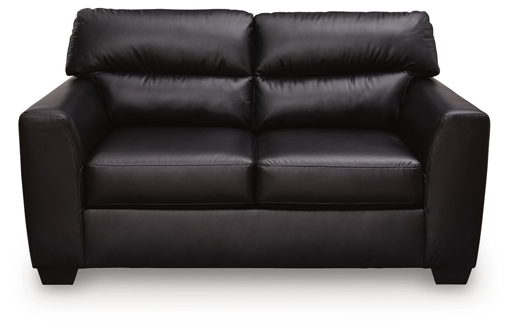 Gavello Loveseat — Black/Gray — view 3