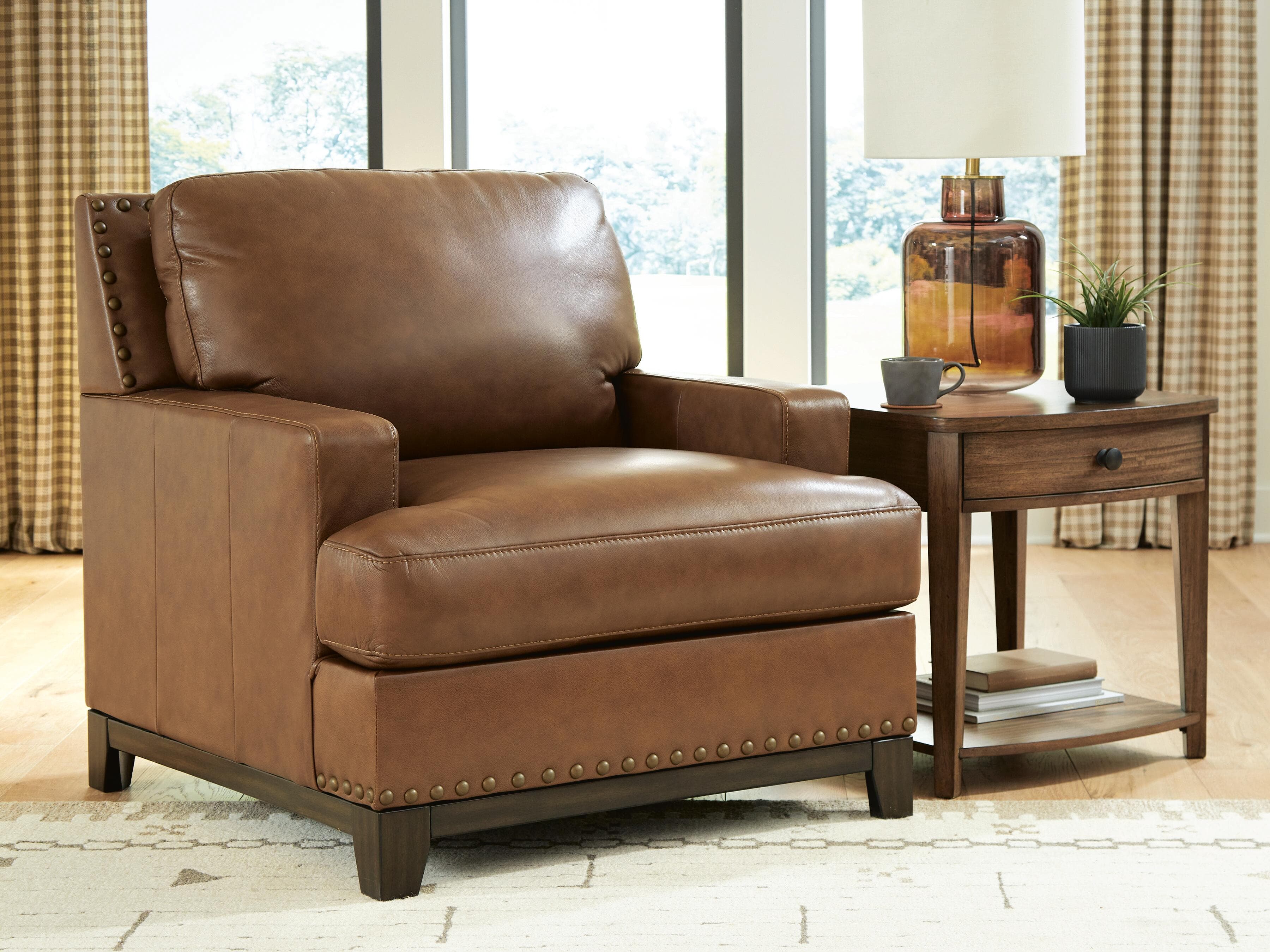 Gambellara Chair — Brown/Beige — view 2