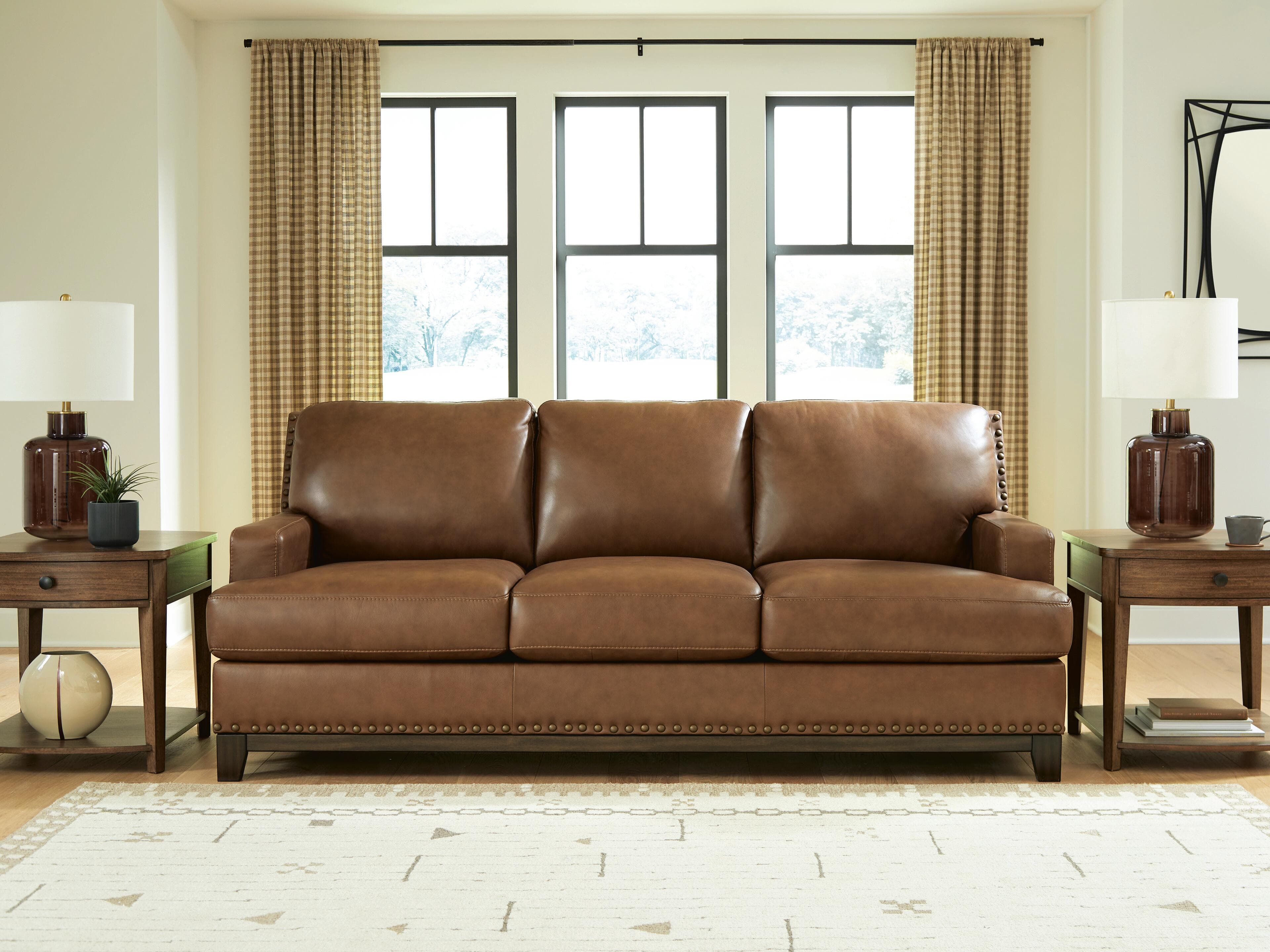 Gambellara Sofa — Brown/Beige — view 2